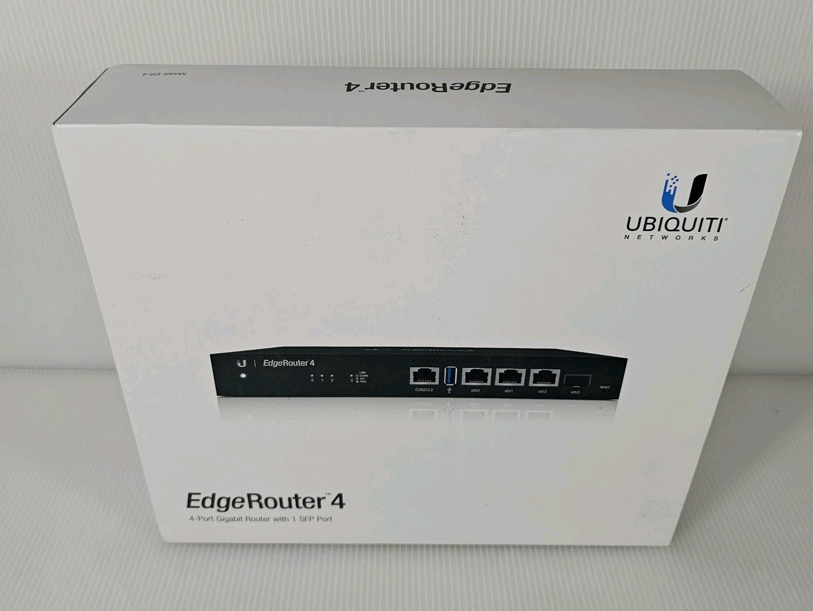 NEW Ubiquiti Networks EdgeRouter 4 ER-4 Black Wired Router