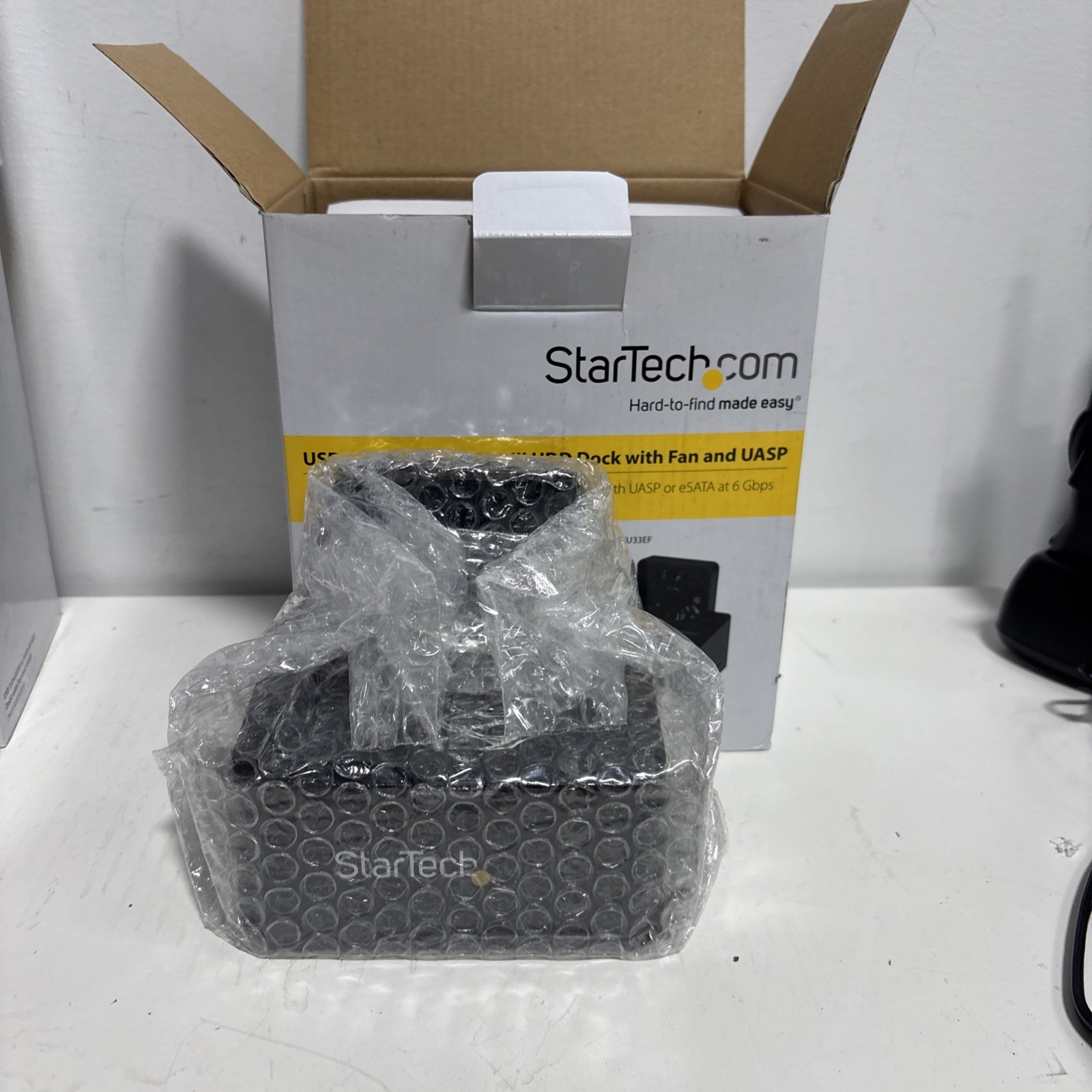 Star Tech USB 3.0 eSATA to SATA HD Docking Station With Fan New