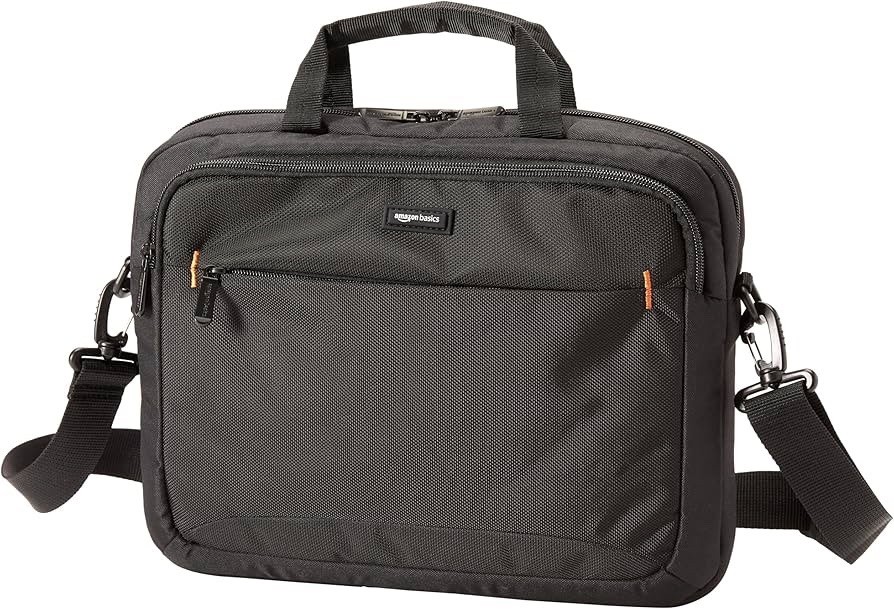 NEW Amazon Basics 14 Inch Tablet and Laptop Bag Shoulder Bag Carrying Case BLACK