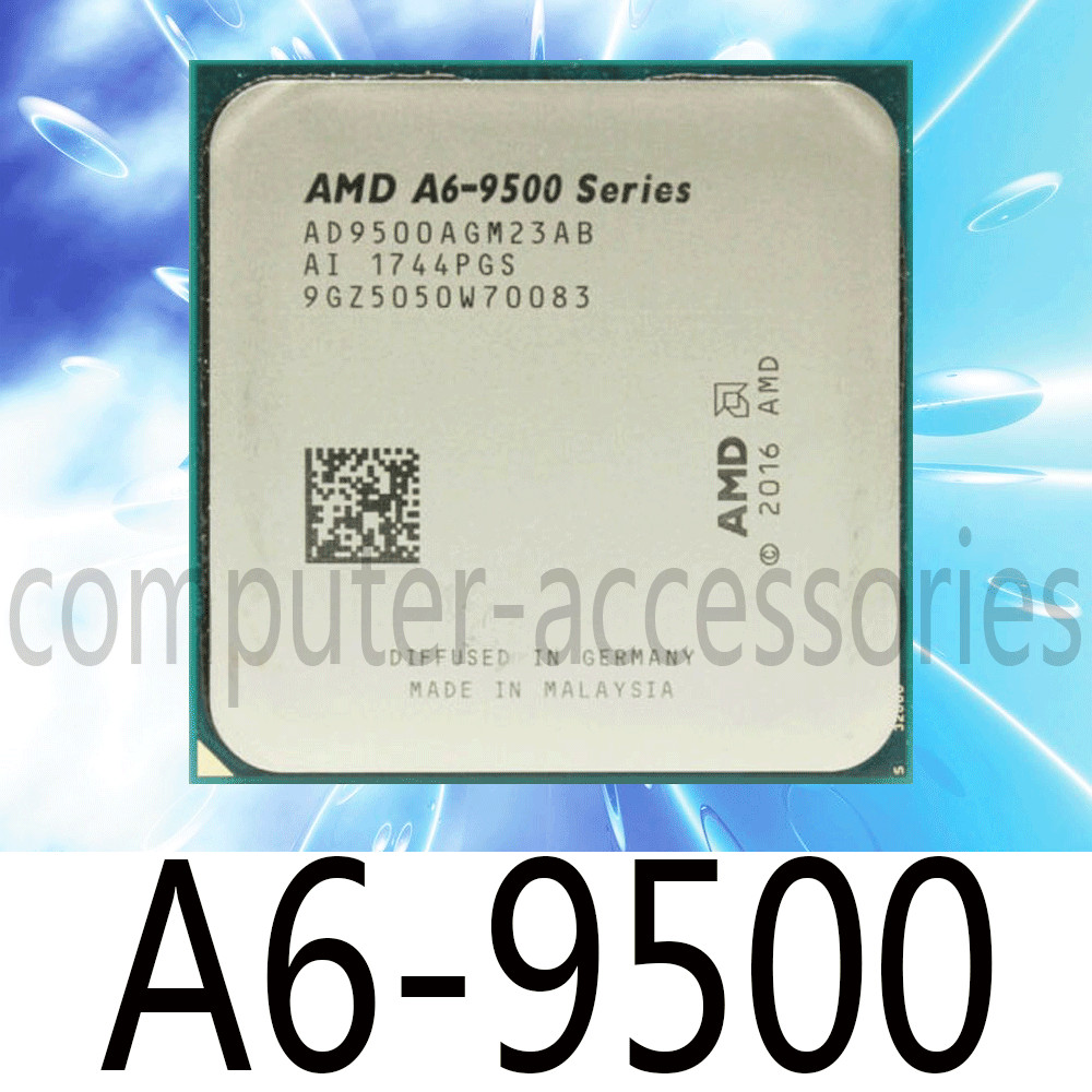 AMD A6-9500 APU 3.5GHz Dual-Core Socket AM4 65W CPU Processor