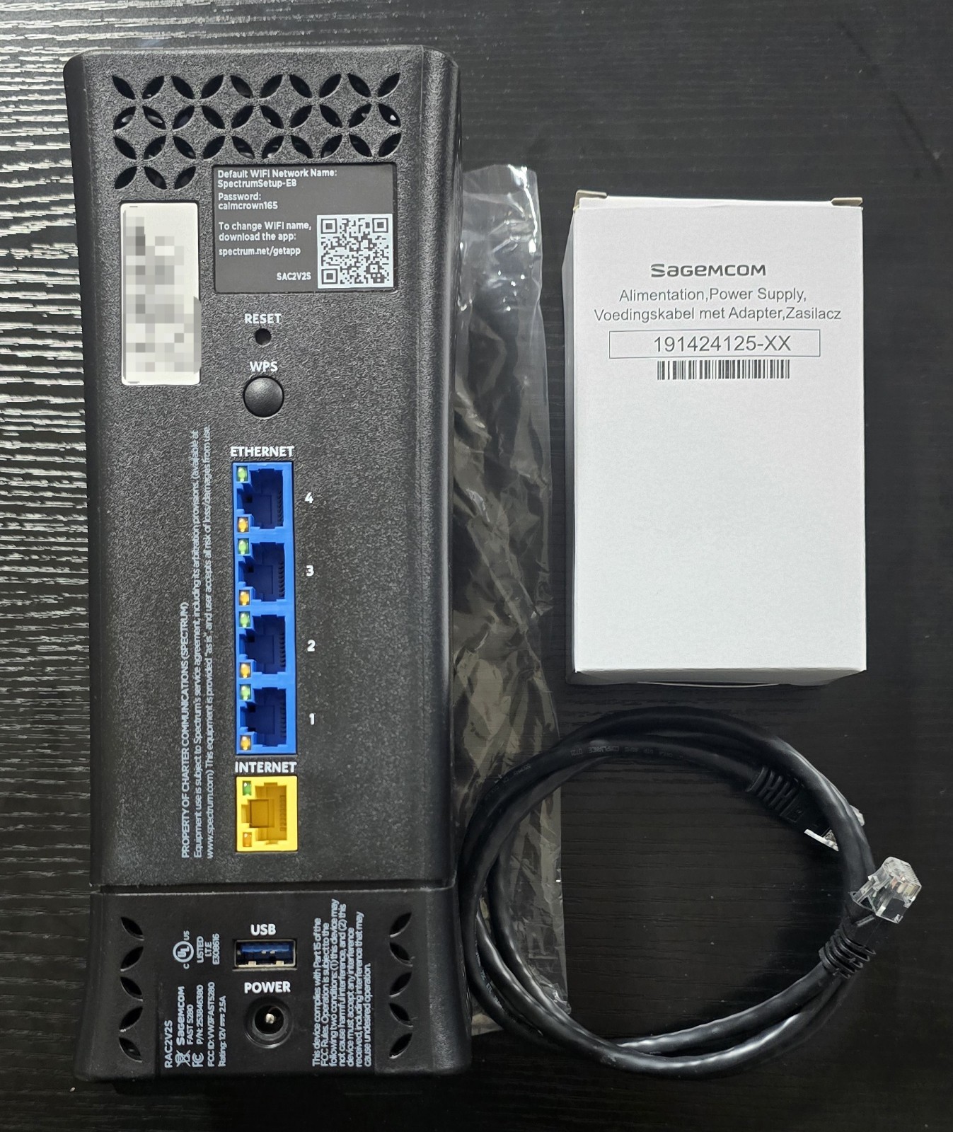 Sagemcom Fast 5280 Dual Band Home Wi-Fi Router RAC2V1S / NEW 