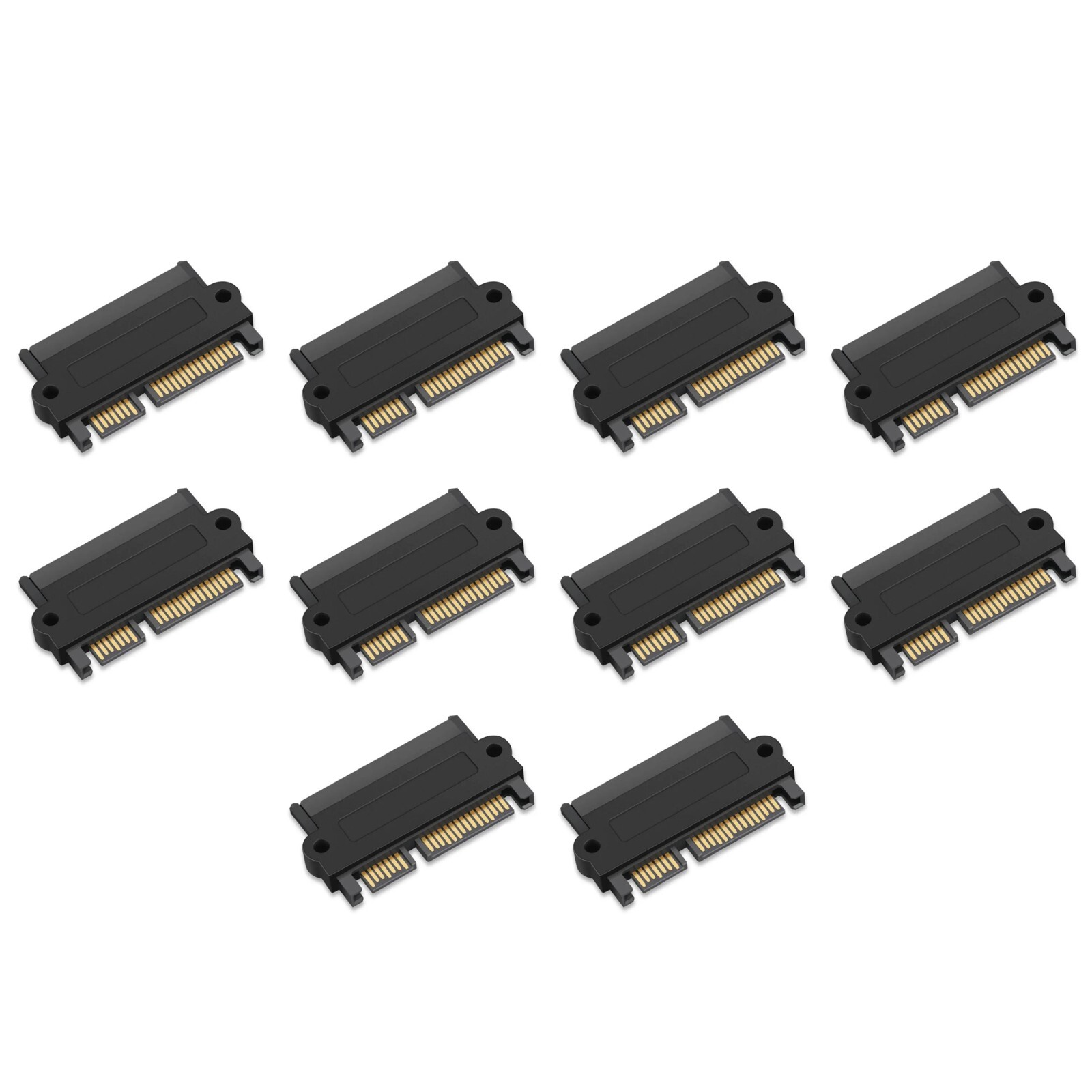 5-10x SAS To SATA 22 Pin Male Converter HDD Hard Disk Adapter SFF-8482