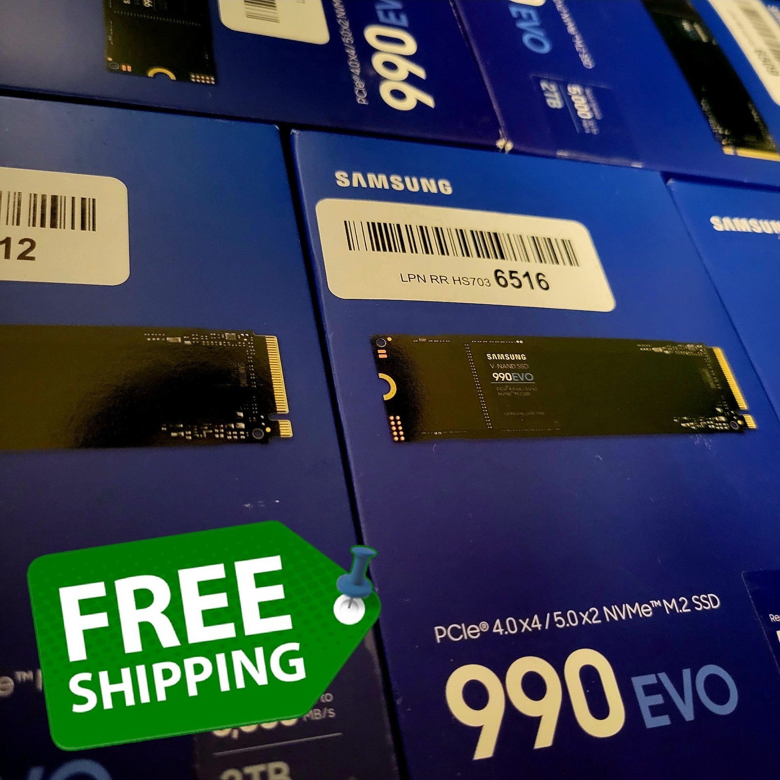 FACTORY SEALED SAMSUNG 990 EVO SSD 2TB Speeds Up-to 5,000MB/s for PCs and Laptop
