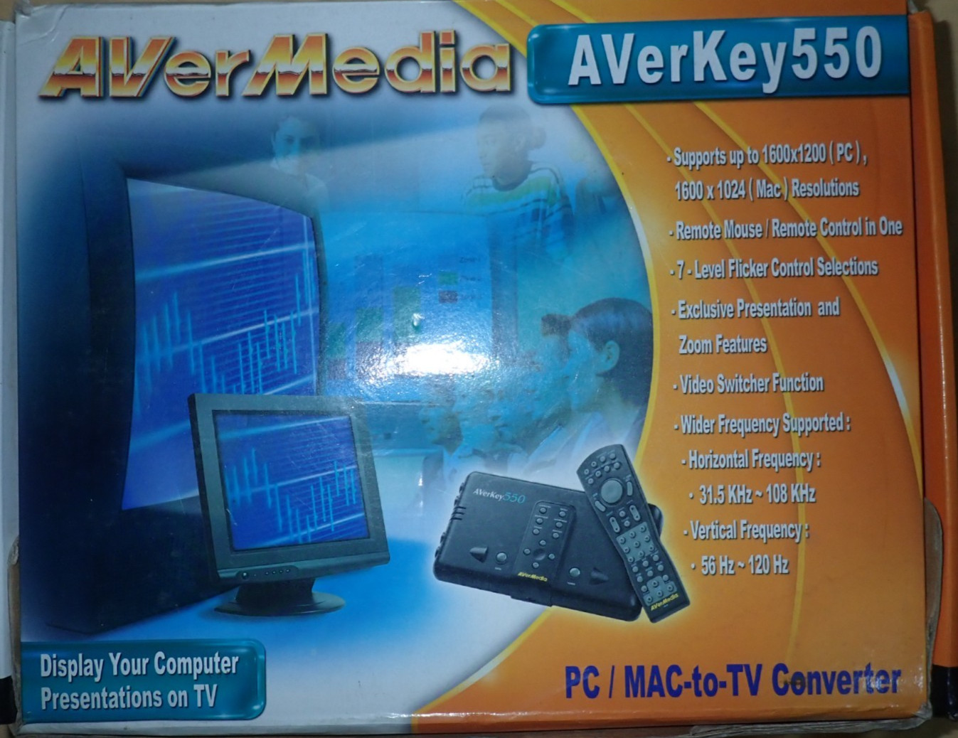 Avermedia Averkey 550 Computer to TV Converter NEW