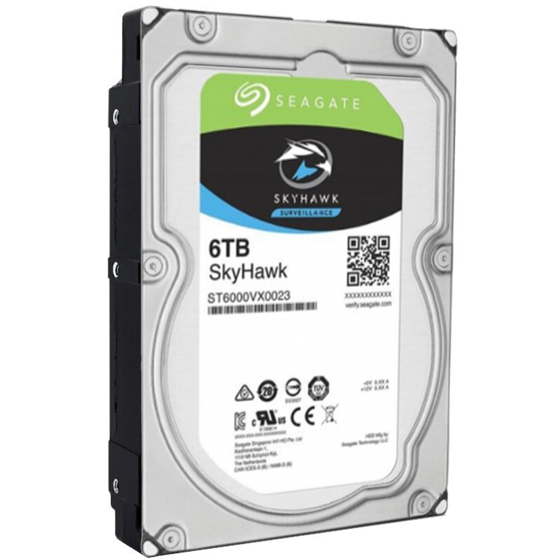 For Seagate SkyHawk ST6000VX0023 6TB Hard Drive Internal SATA SATA/600 256MB