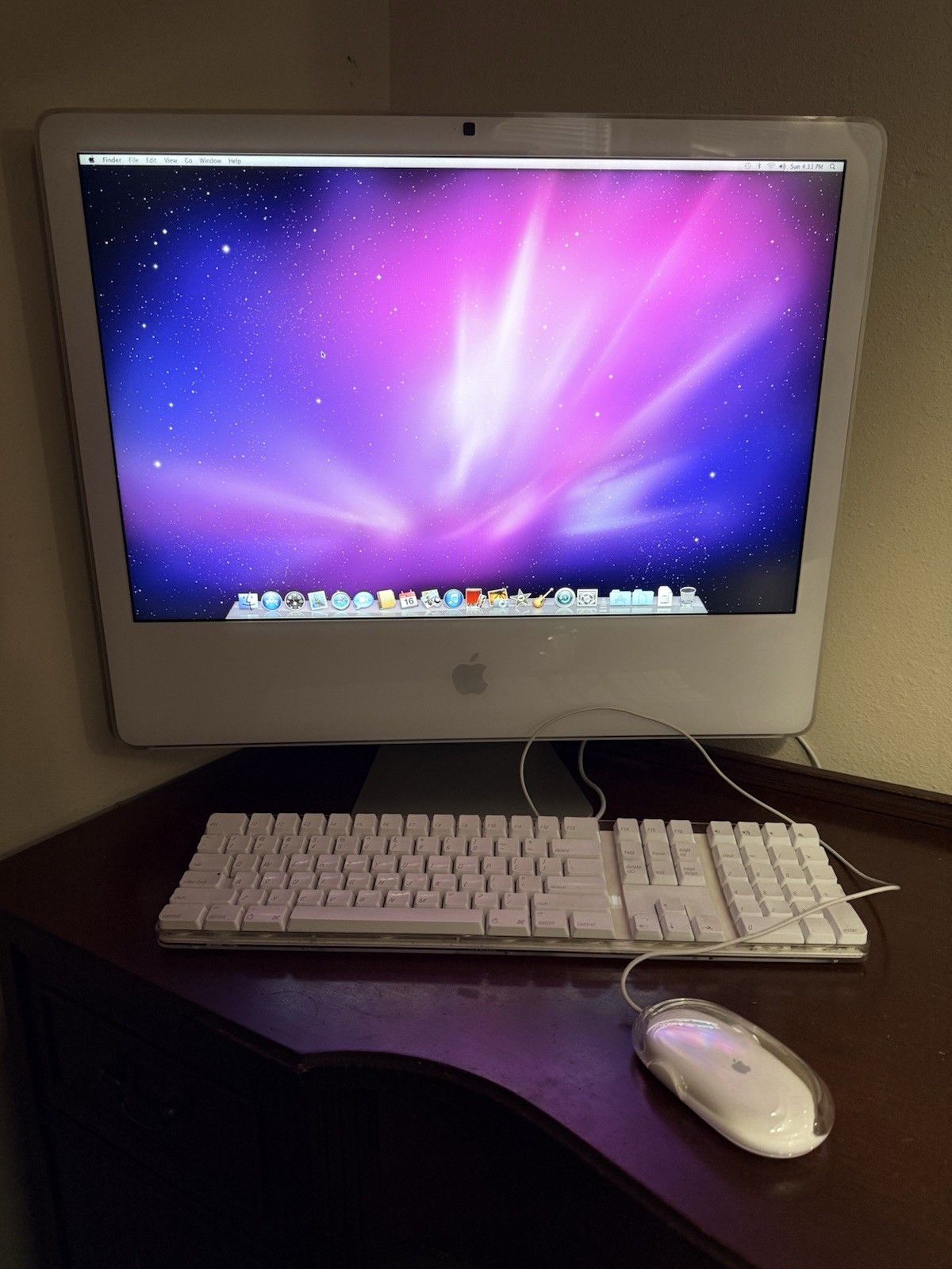 Apple iMac A1174 20" Desktop with DVD Drive, Mint