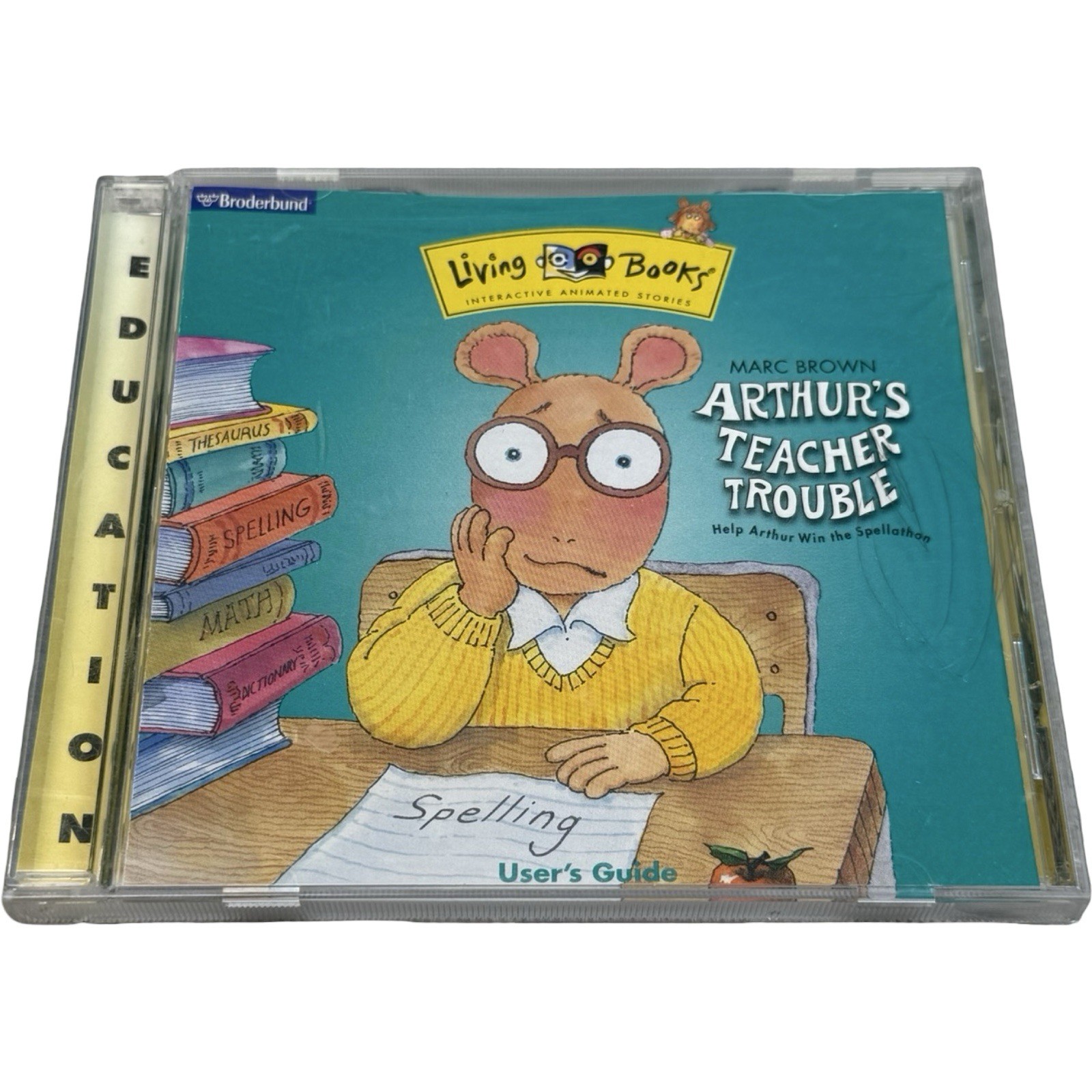 Living Books Arthurs Teacher Trouble by Marc Brown PC/Mac CD-ROM Windows 95/3.1