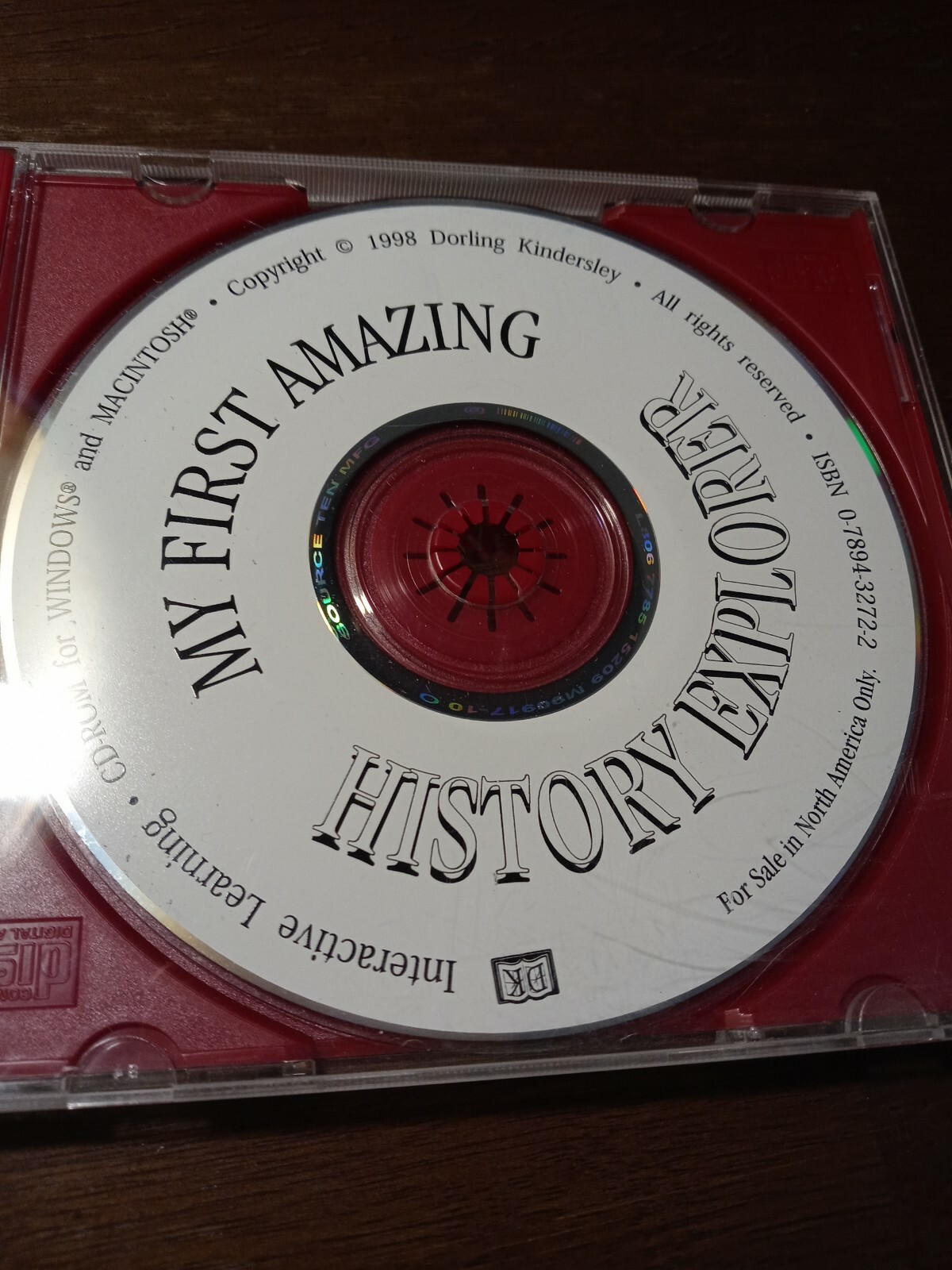 DK My First Amazing History Explorer (1998, CD-ROM) Ages 6-10