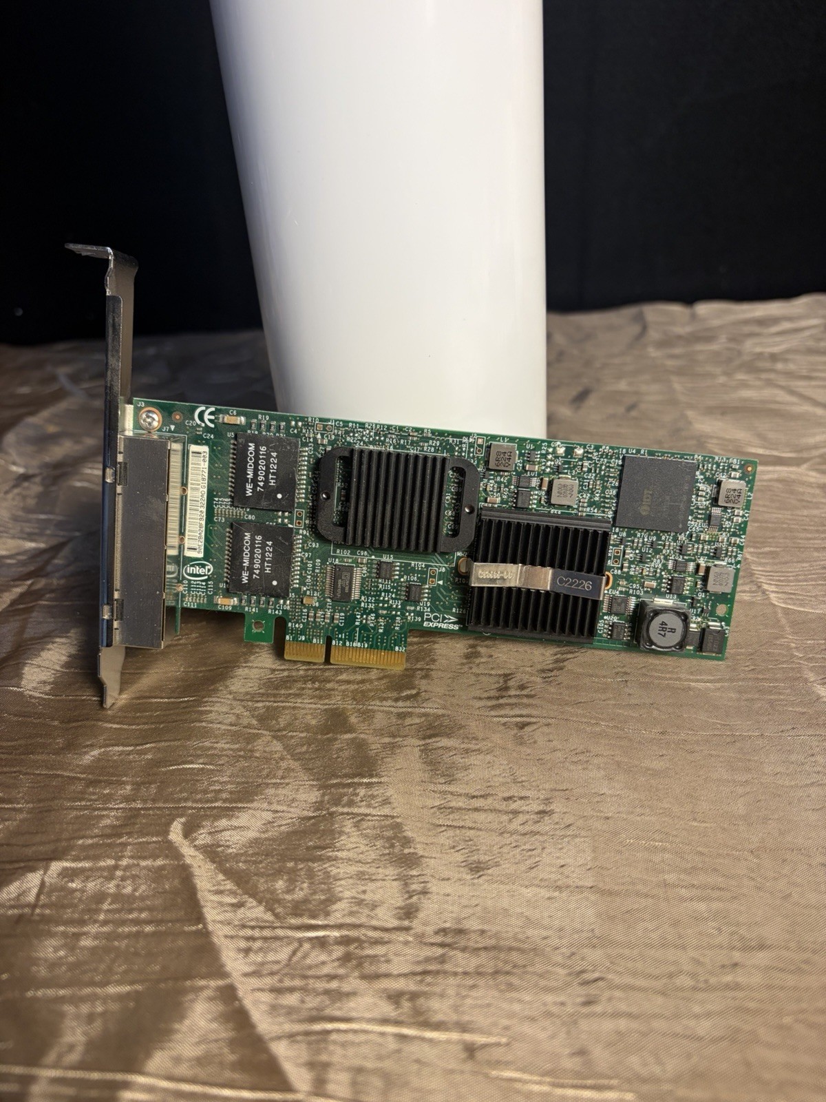 Intel PRO/1000 ET2 Quad Port Gigabit Server Adapter PCIe Network Card