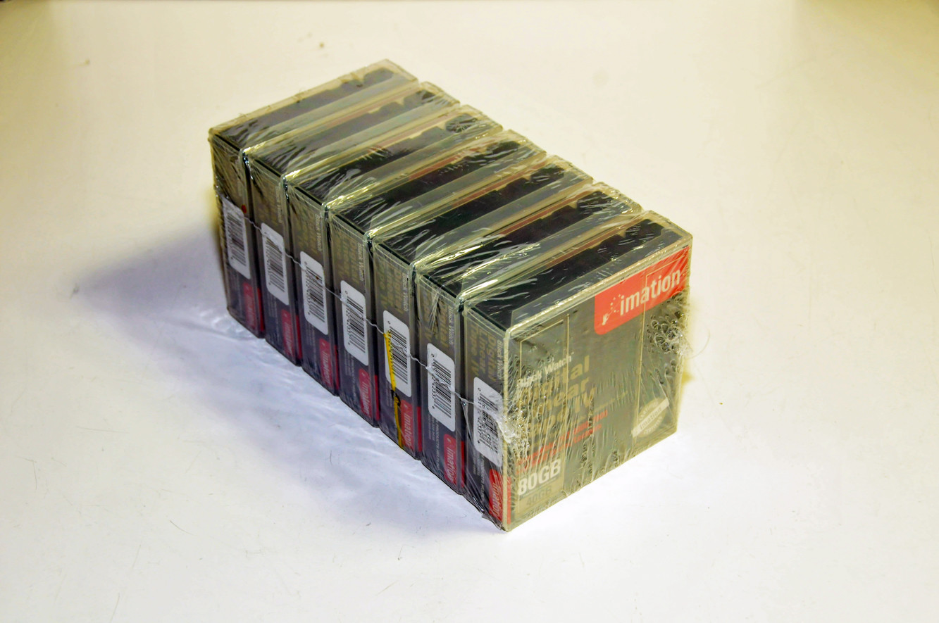7 Pack Imation DLT IV Tape 80gb  New, Sealed, Genuine   