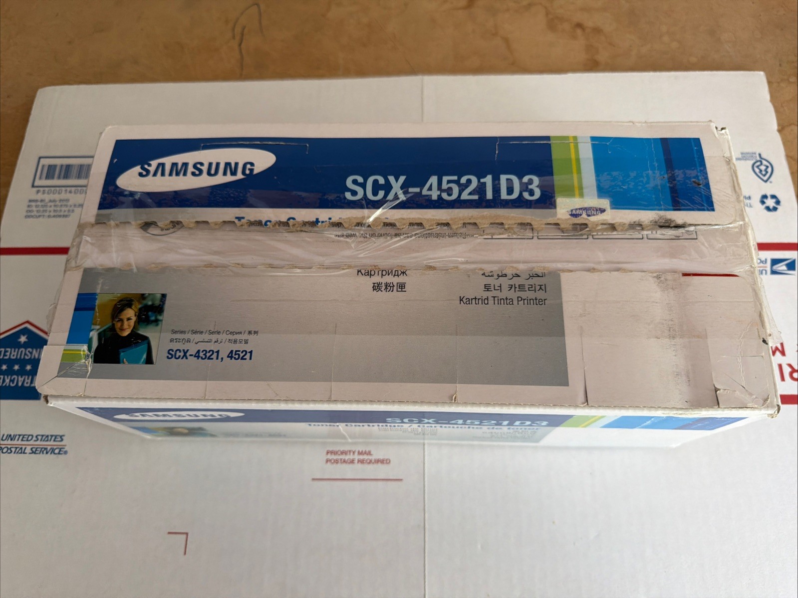 NEW GENUINE OEM Samsung SCX-4521D3 Toner Cartridge FACTORY SEALED Fast Shipping