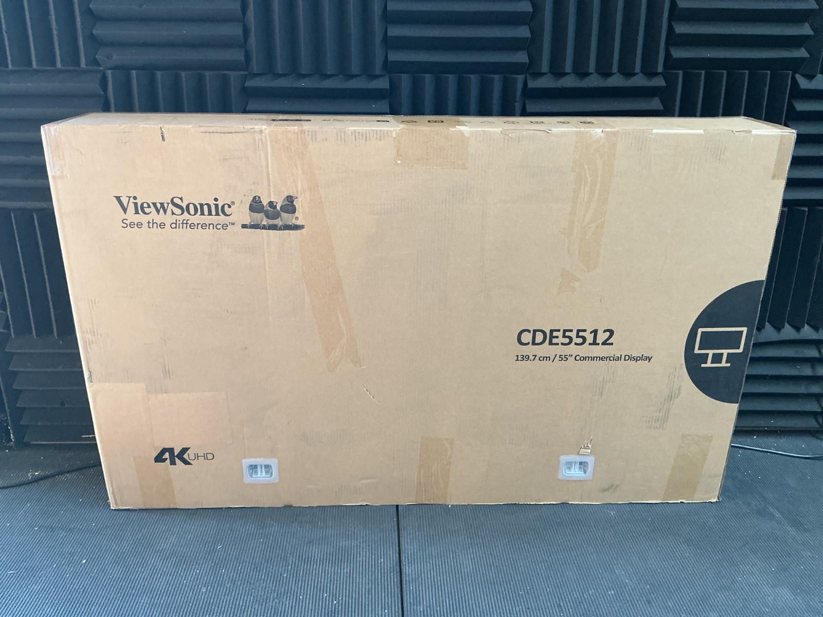 ViewSonic CDE5512 54.6" 4K UHD Wireless Presentation Display - (CDE5512)