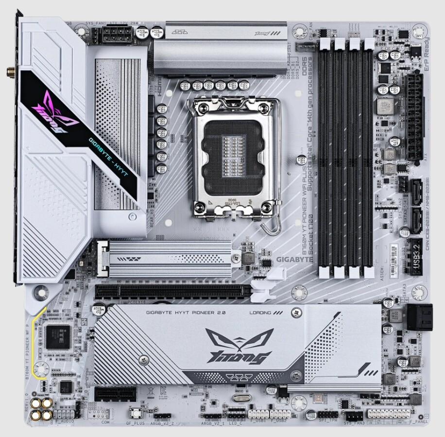 For Gigabyte B760M YT PIONEER WIFI PLUS Motherboard LGA1700 Micro ATX Intel B760