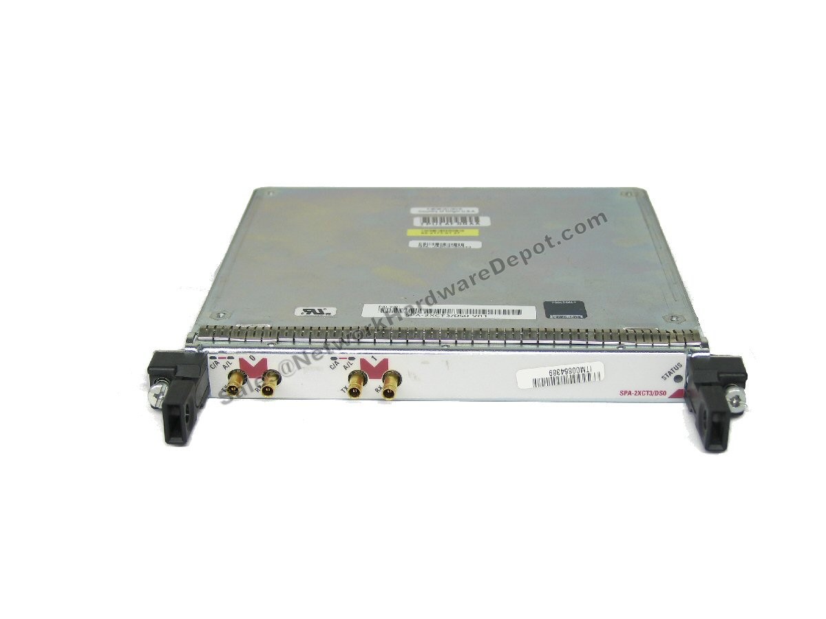 Cisco SPA-2XCT3/DS0-V2 2-Port T3 to DS0 Channelized Adapter - 1 Year Warranty