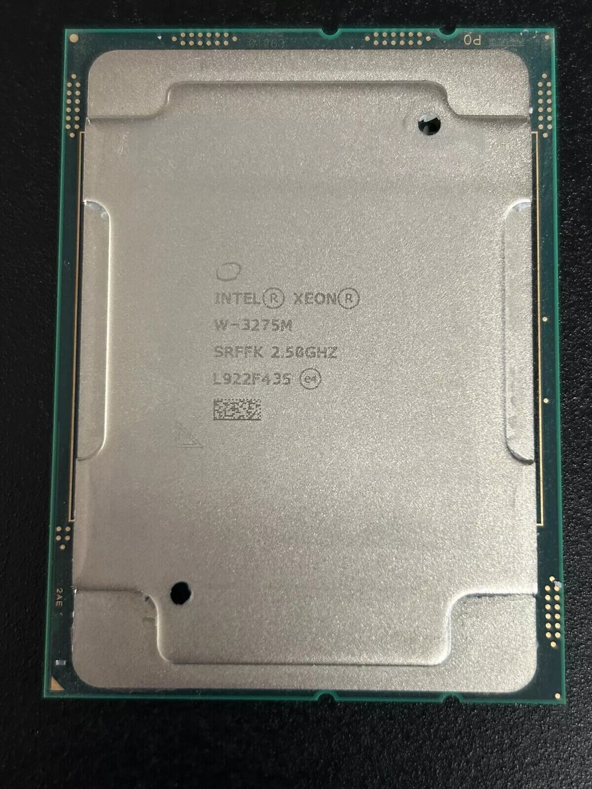 Intel Xeon W-3275M QS CPU 2.5 GHz 28 Cores LGA3647 Server Processor 38.5M Cache