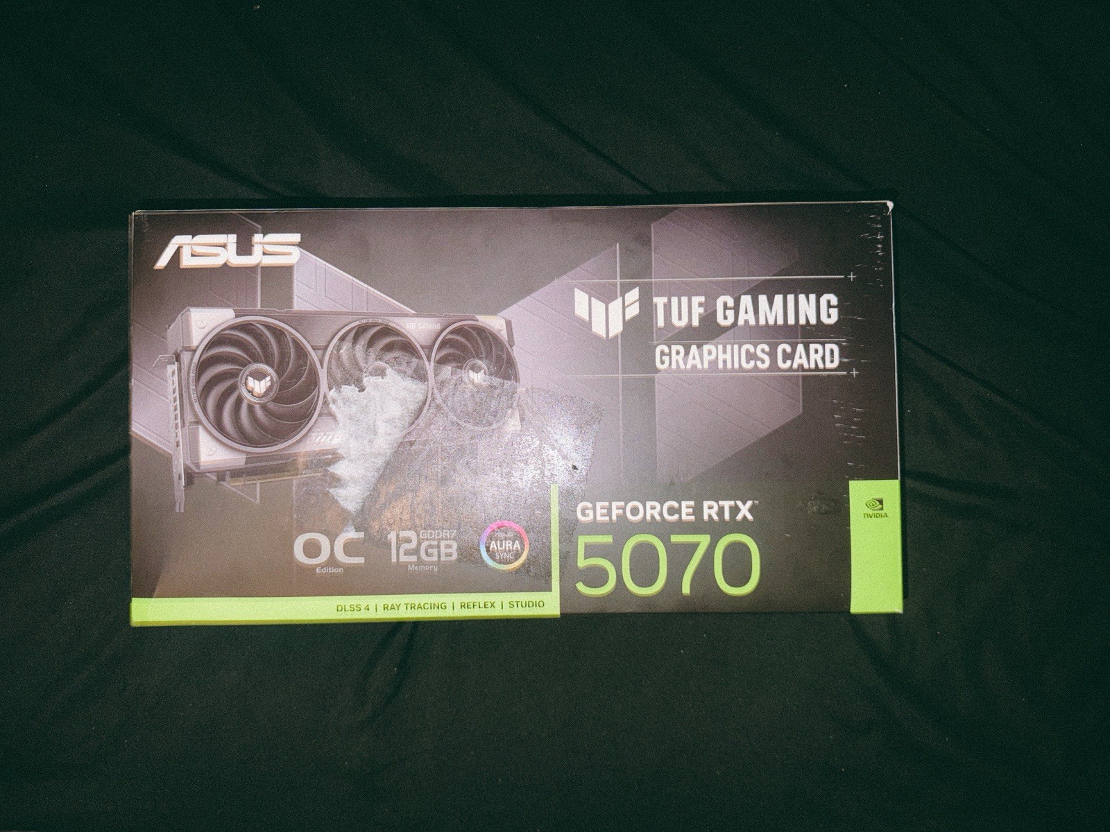 ASUS NVIDIA GeForce RTX 5070 TUF Gaming OC 12GB GDDR7 Edition