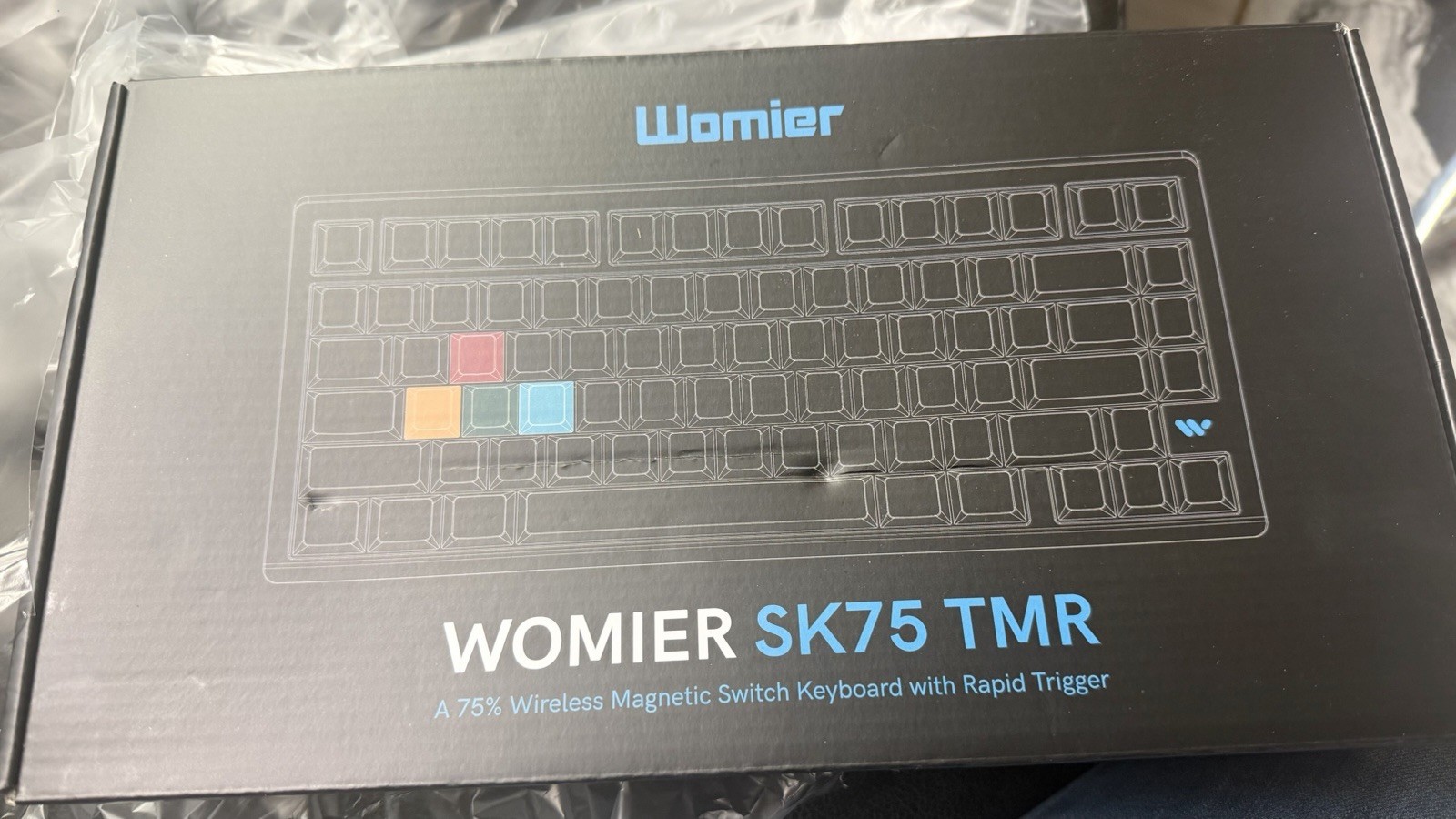 Womier SK75 TMR 75% Wireless Magnetic Keyboard Rapid Trigger 8K Aluminum