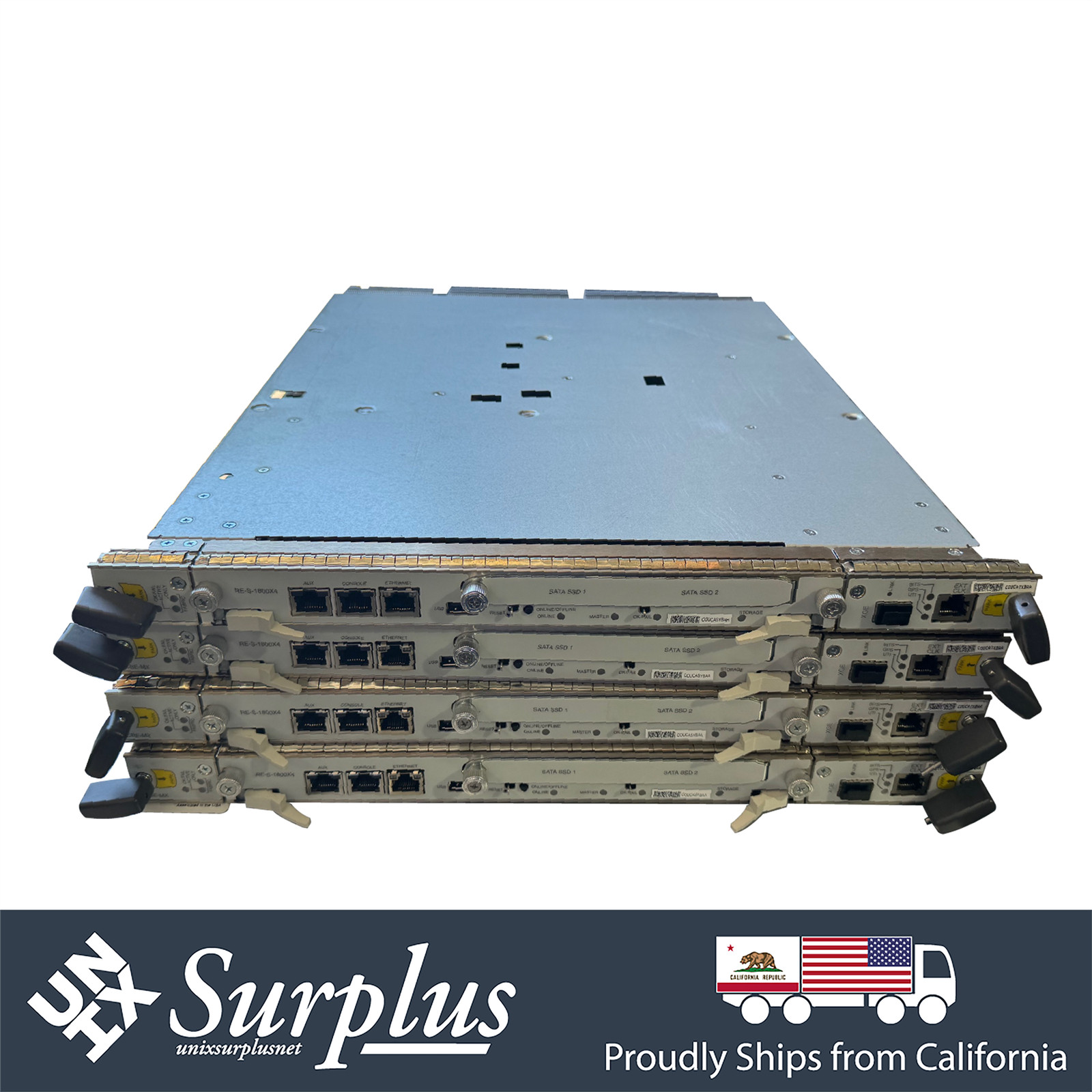 Juniper SCBE-MX-S-G Switch Control Board w/ RE-S-1800X4 Routing Engine