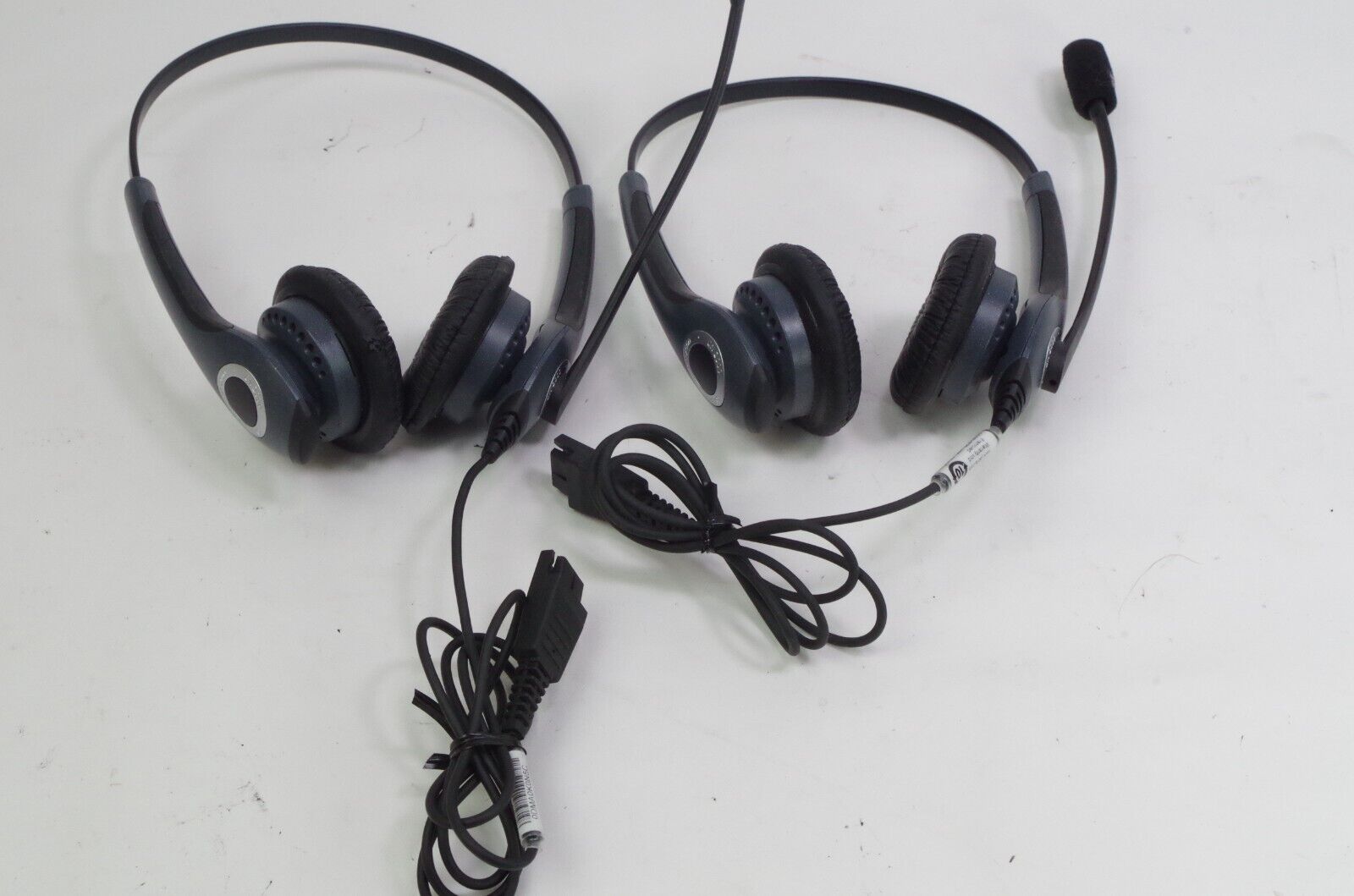 Lot of 2 Jabra GN2000 Headsets Mono w/ Noise Canceling Mic(QD)