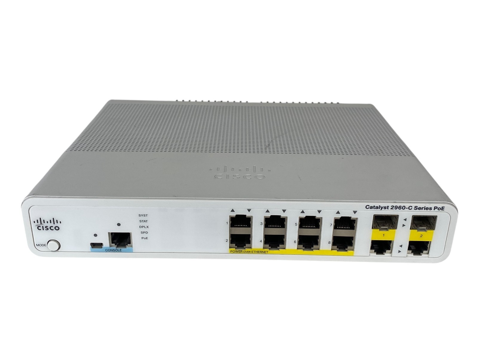 Cisco Catalyst 2960-C Series WS-C2960C-8PC-L V01 8 Port PoE Fast Ethernet Switch