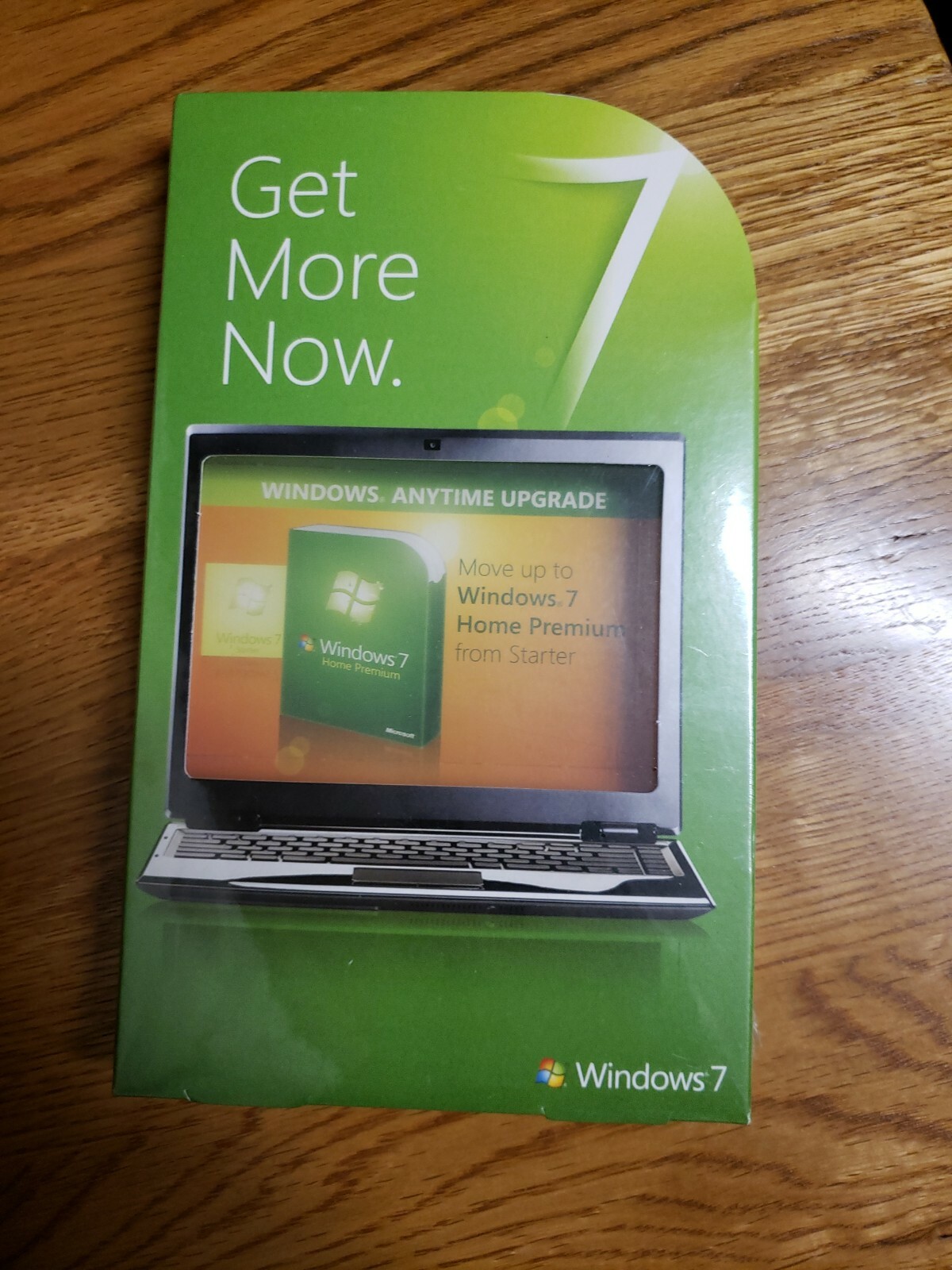 Microsoft Windows 7 Home Premium - Upgrade