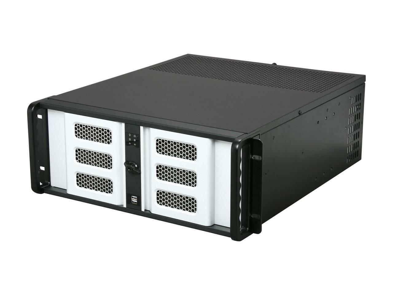 iStarUSA D400-6SE-SL 4U Rackmount Compact Stylish Server Chassis