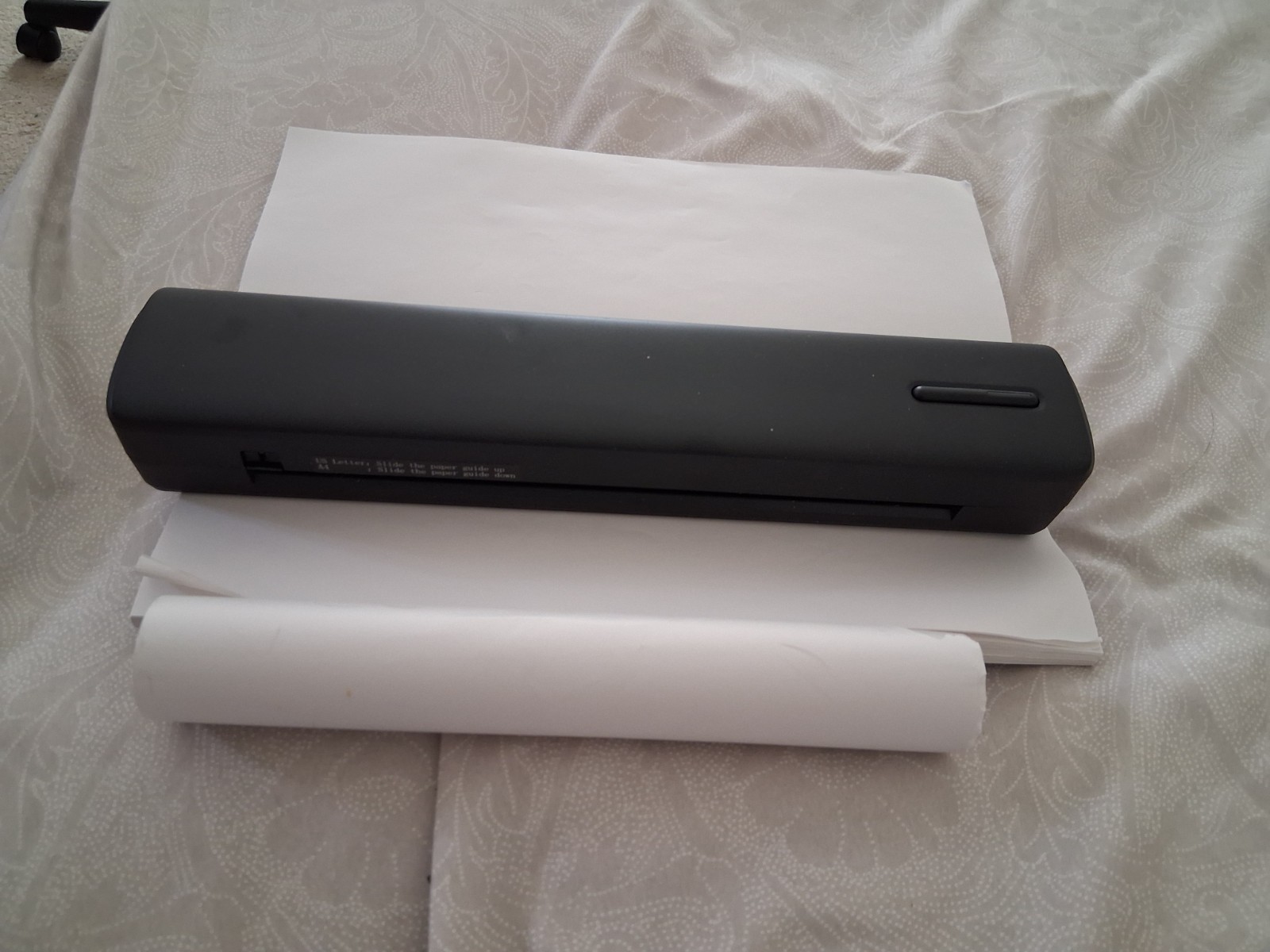 Nulltonex Bluetooth thermal printer with A4 and Roll Paper, Mint
