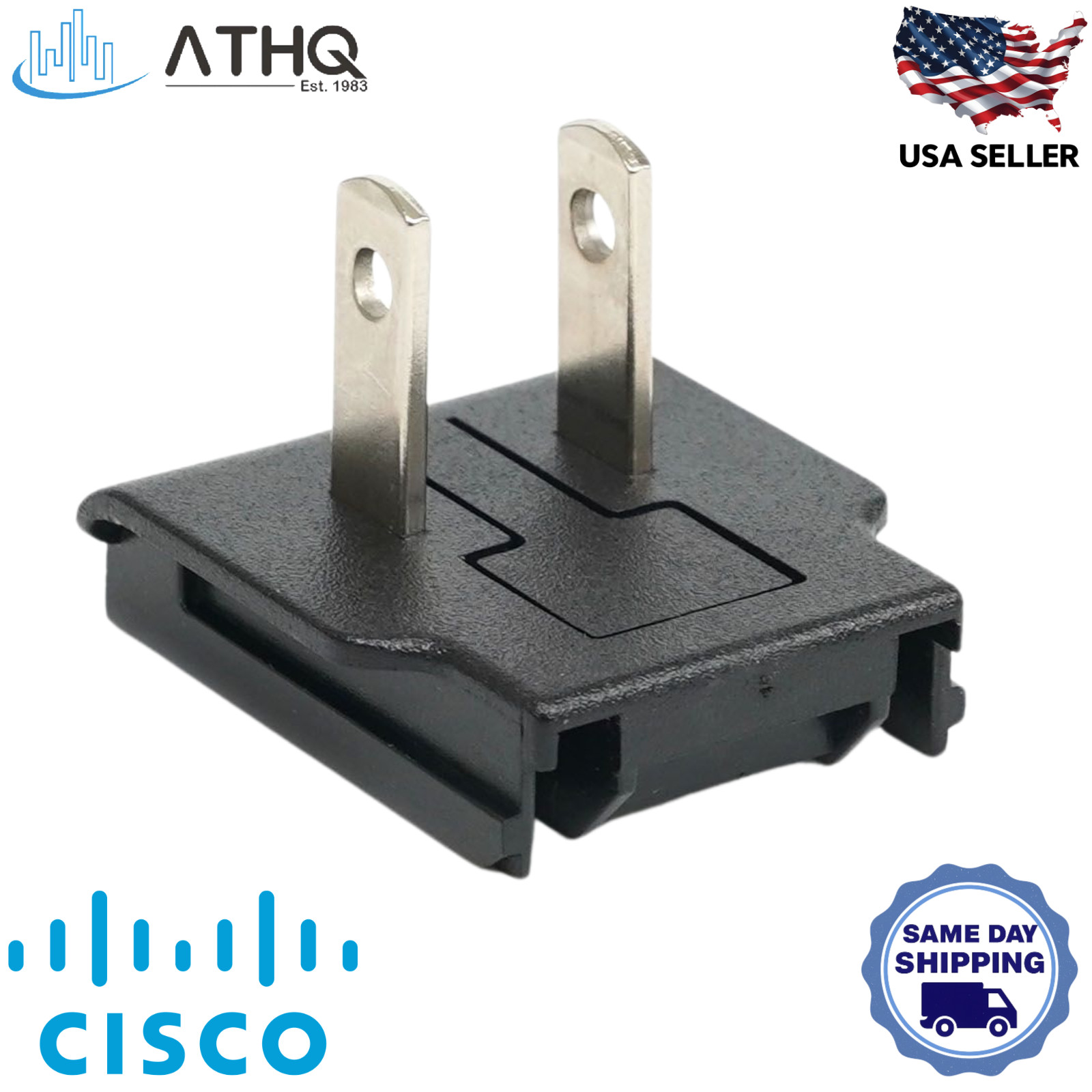Cisco ATA191-CLIP-NA North American AC Power Clip for ATA191 ATA192 RV260 NEW
