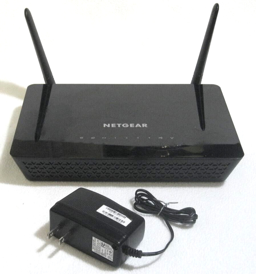 NETGEAR AC1200 R6220-100NA Dual-Band Smart WiFi Router 1.2Gbps w/ Power Cord