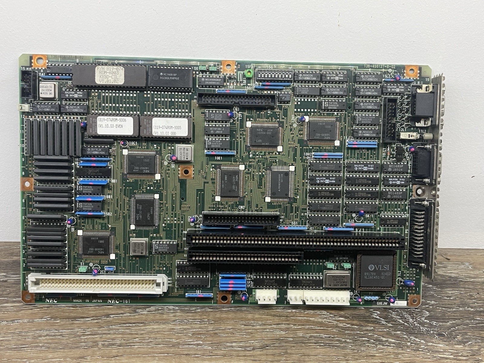 VINTAGE NEC PowerMate 286 plus MoBo NEC -16T w/Intel N80286-12 12Mhz CPU RARE