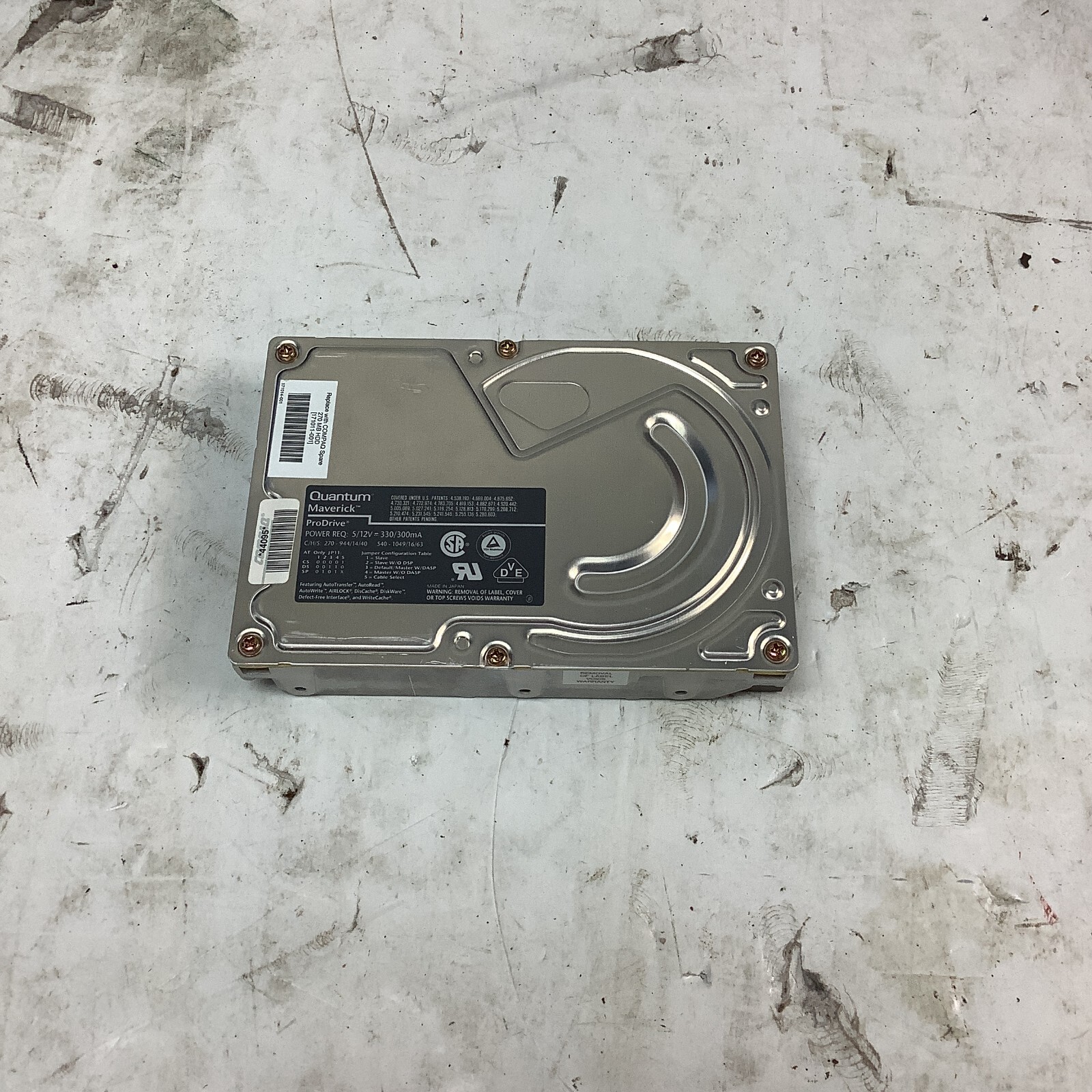 Quantum Maverick ProDrive Hard Disk MV27A492