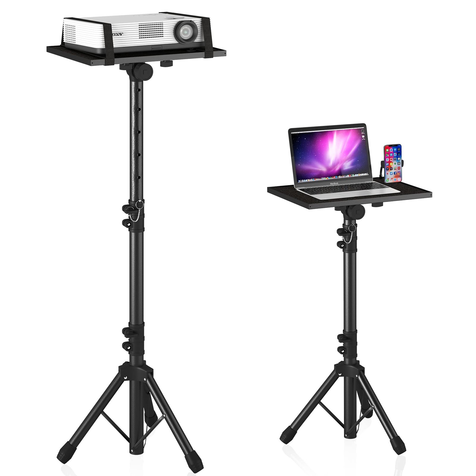 Height Adjustable Projector Tripod Stand for Laptop Projector DJ Equipment