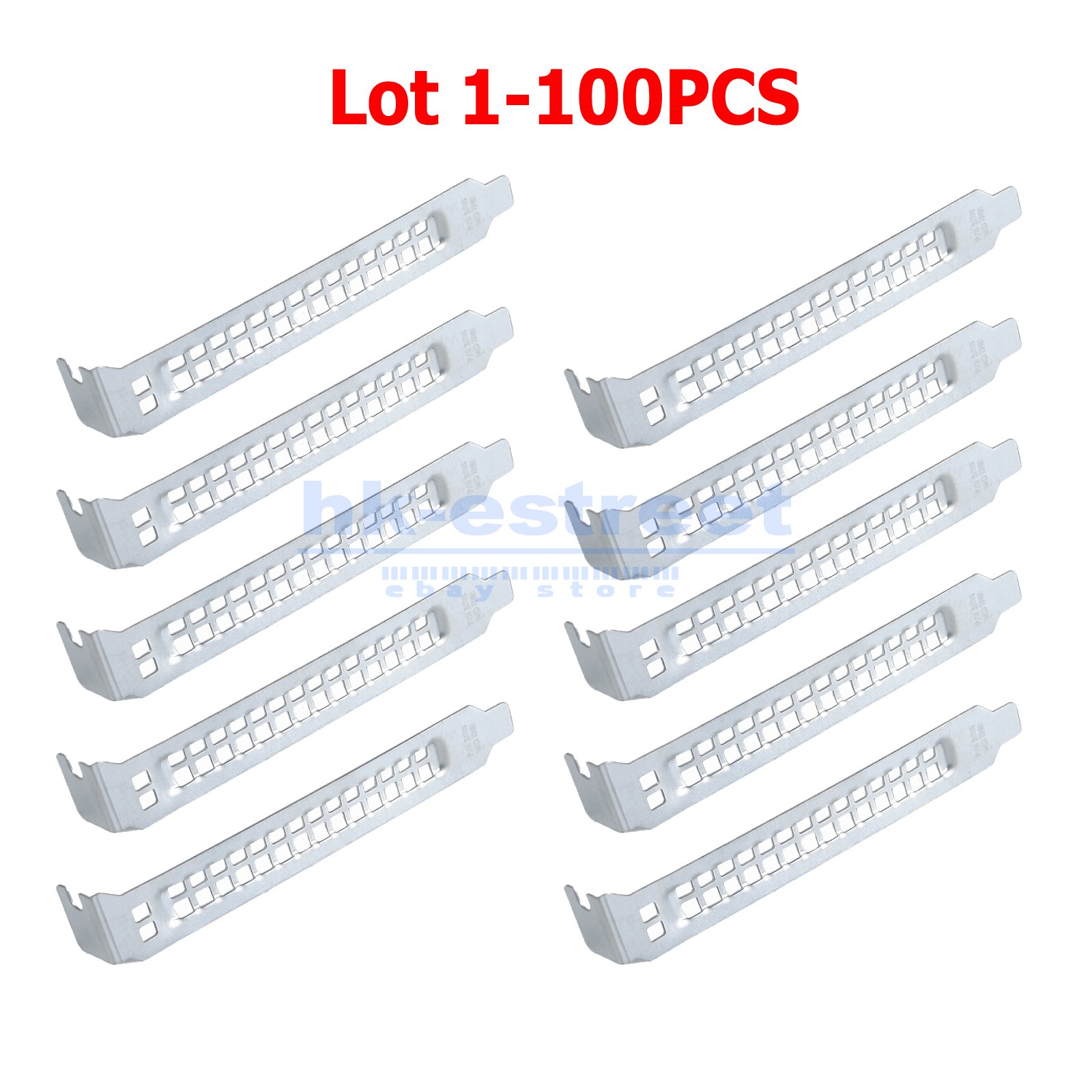 Lot Dell Full-height PCI Plate Cover Filler Blank R540 R640 R740xd R840 3WTR9