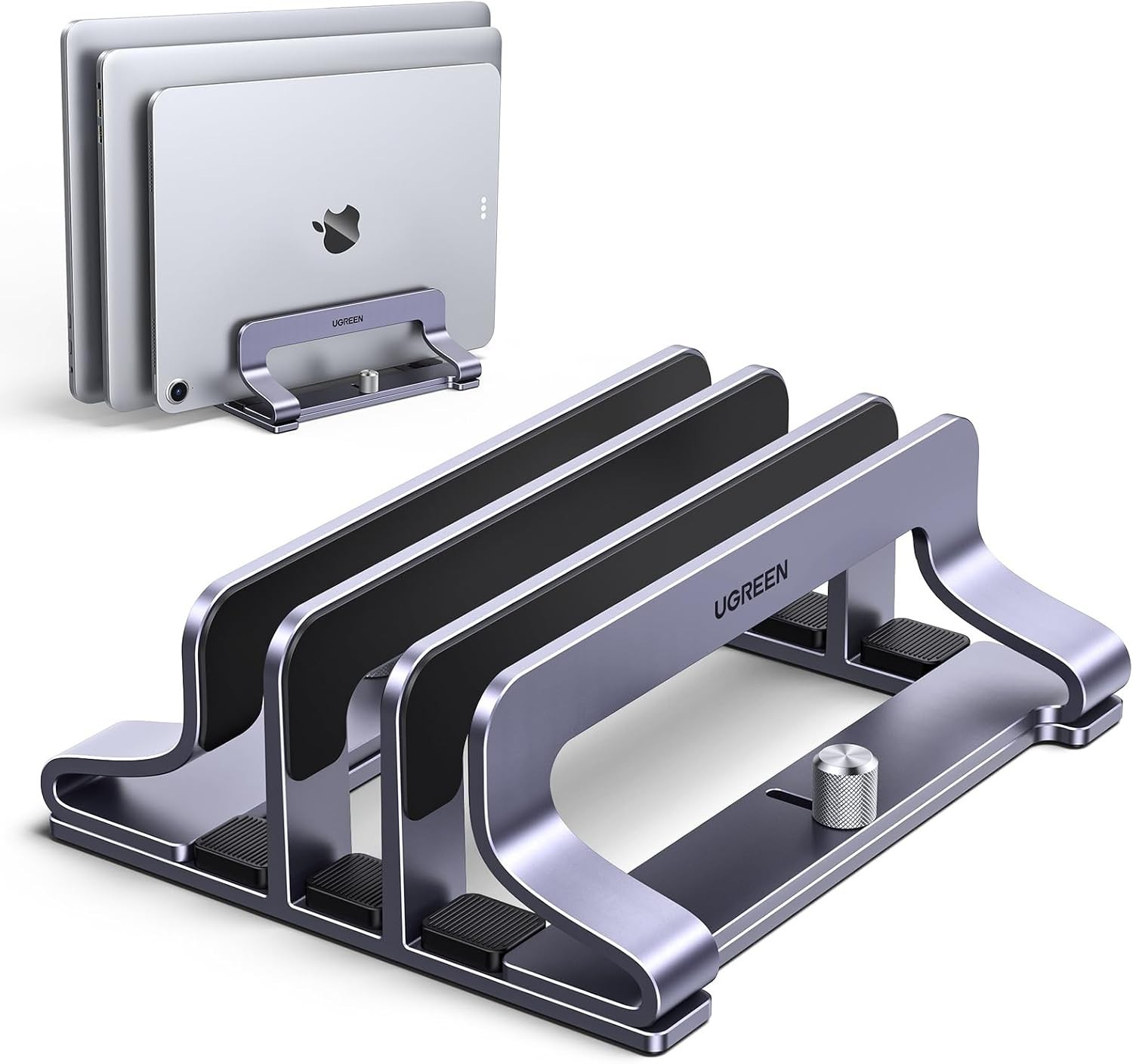 Vertical Laptop Stand Holder For Desk Compatible With MacBook Pro, MacBook Air