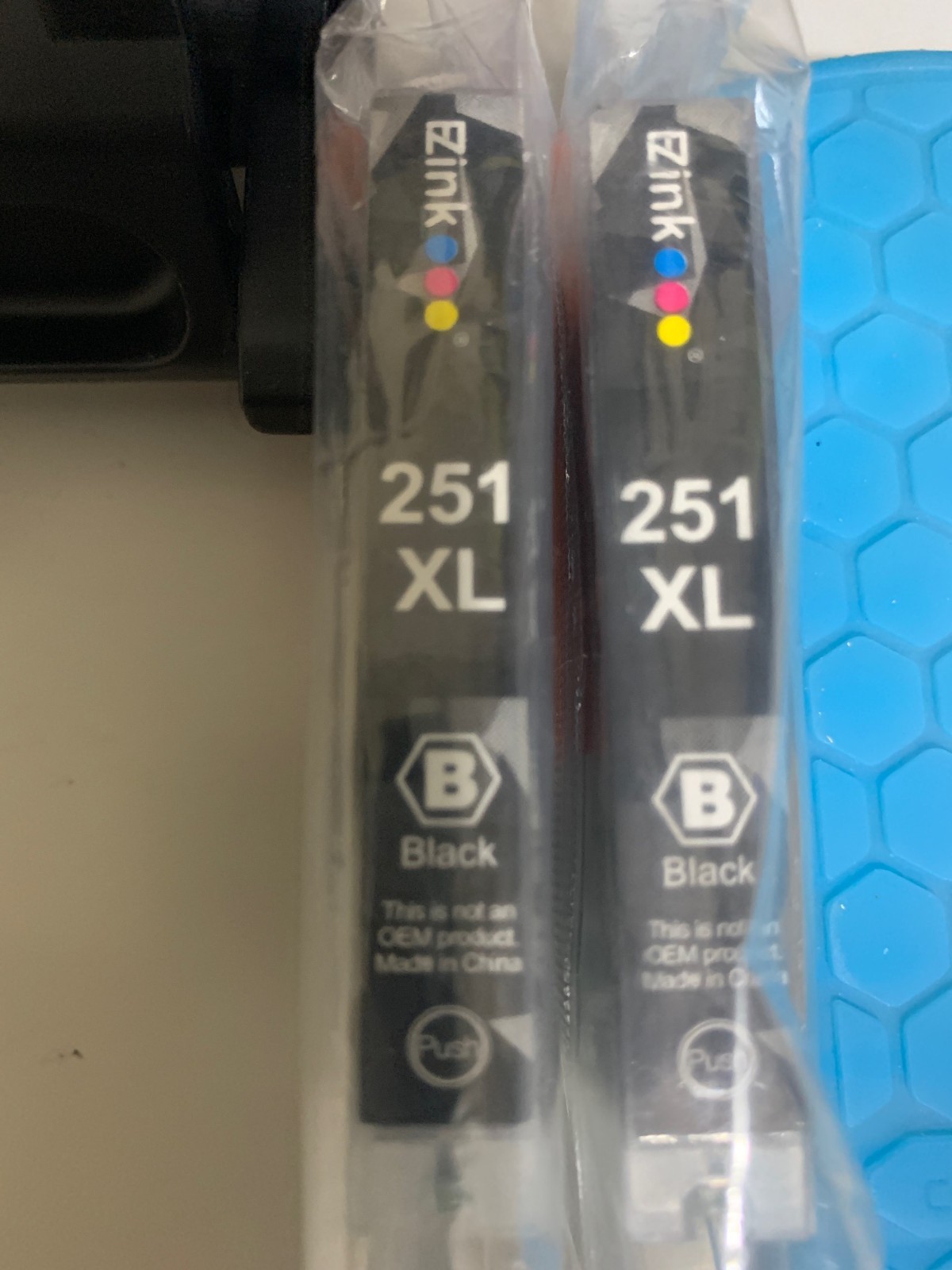 EZ ink 251 XL BLACK ink for Canon printers x 2