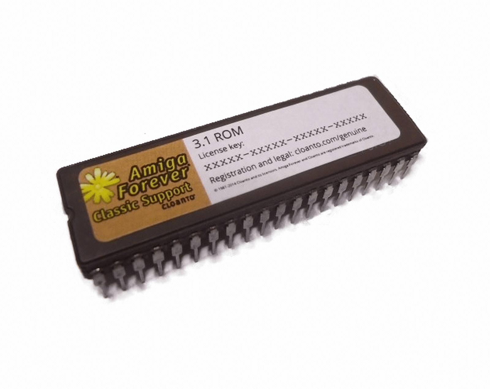 Amiga ROM Licensed Kickstart 3.1 40.063 for 500 500+ 600 2000