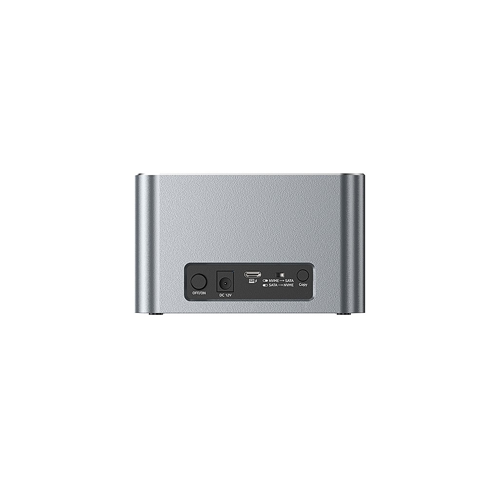 Blueendless HD01N Dual-Bay Dock for HDD & M.2 NVMe SSD, Offline Cloner