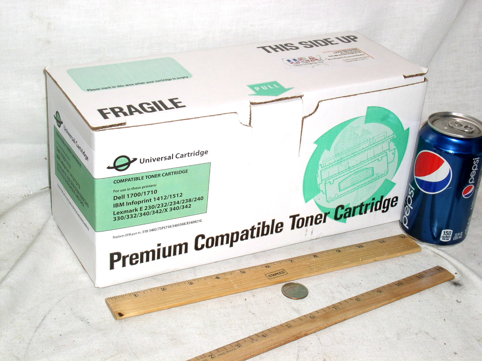 1 SEALED UNIVERSAL PREMIUM DELL IBM LEX 310-5402 75P5710 34035HA X340H21G TONER
