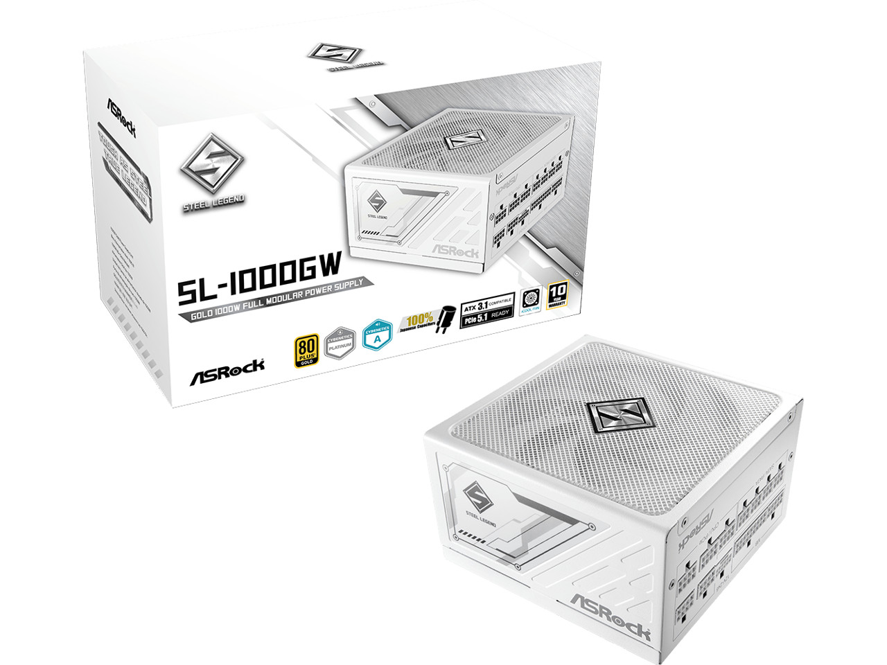 ASRock SL1000GW 1000W Full Modular Power Supply
