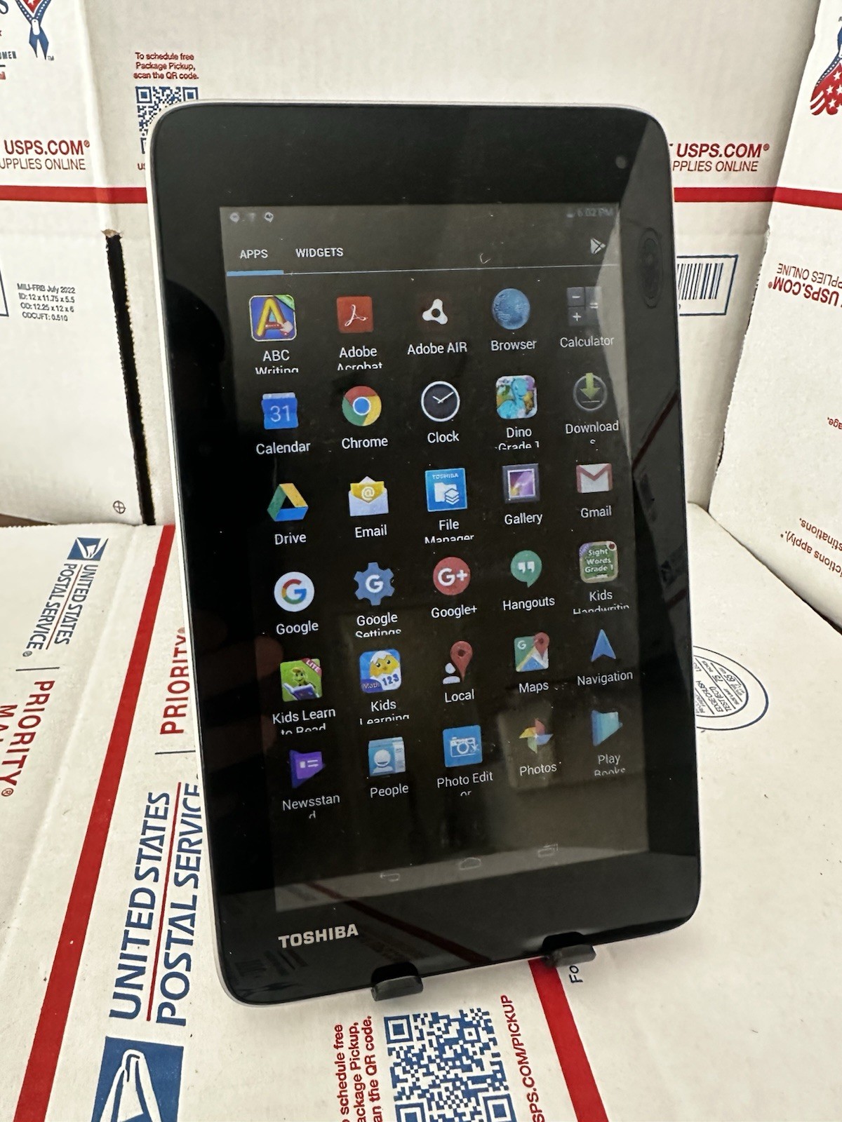 Toshiba Excite 7c 7" Tablet Silver 8GB Android AT7-B8 PDA0HU-002001