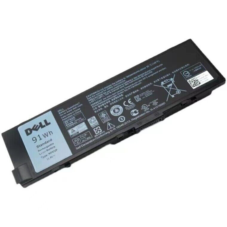 Genuine MFKVP Battery For Dell Precision 15 7520 7510  17 7710 7720 M7510 M7710
