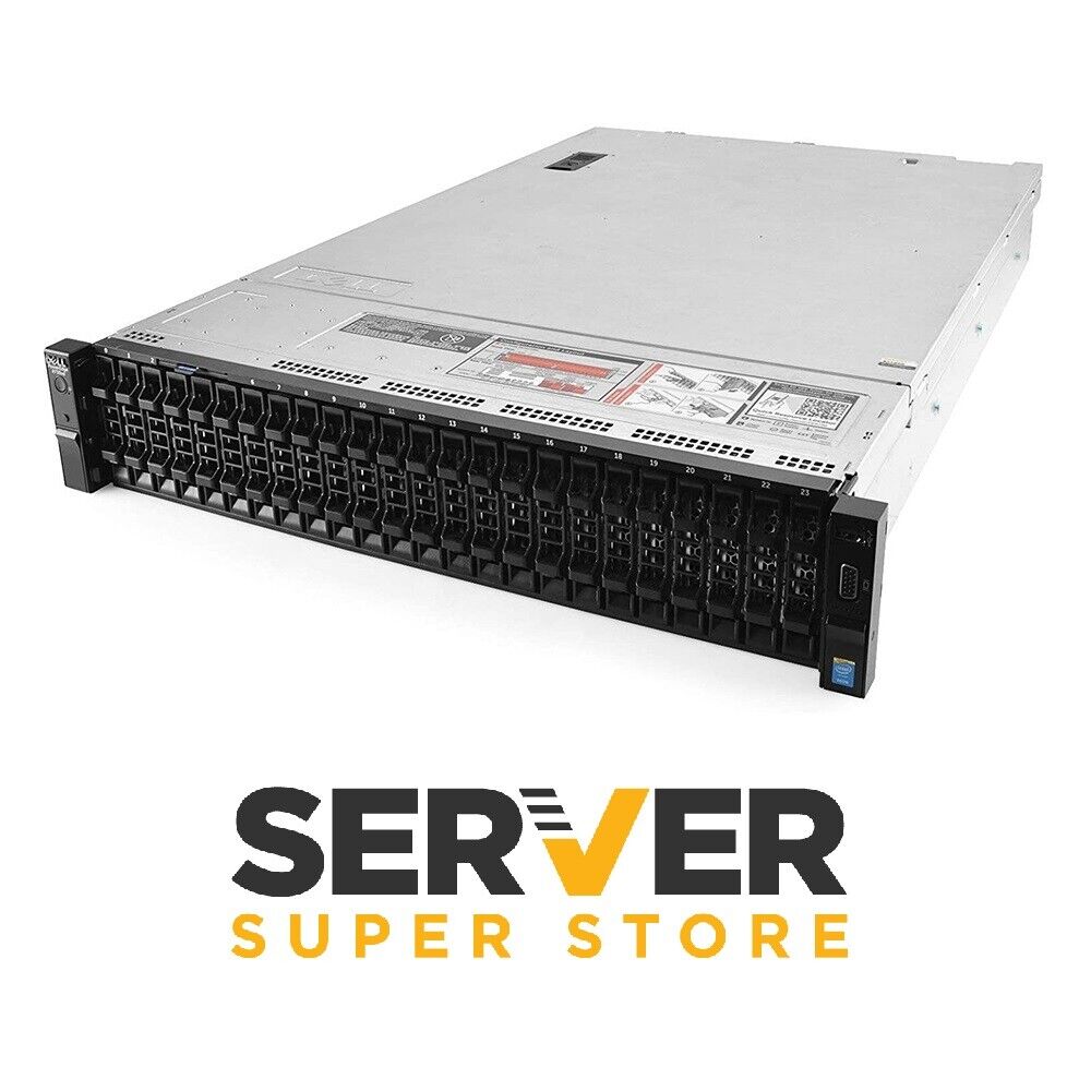 Dell PowerEdge R730XD Server 2x E5-2690 V4 =28 Cores H730 | 64GB RAM | 4x RJ45