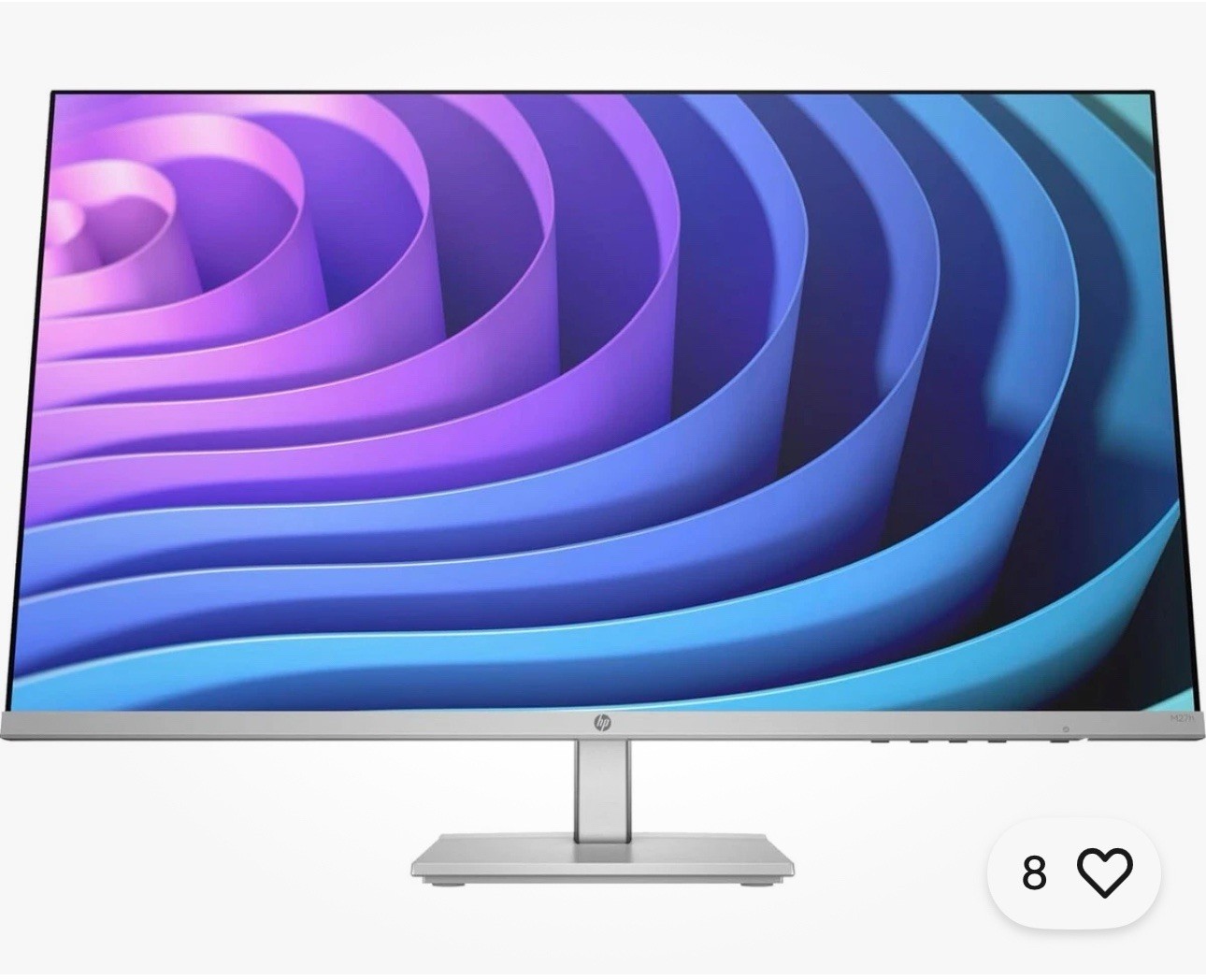 New HP M27h 27-inch Diagonal FHD, IPS LED,  Monitor