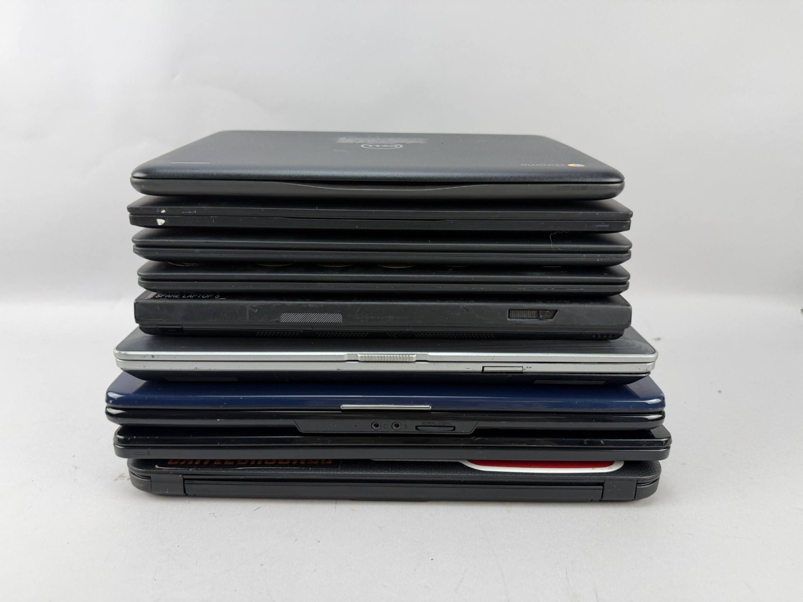 Lot of 10 Mostly Dell Laptop Computers P24F PP41L E6420 E7250 7280 3180