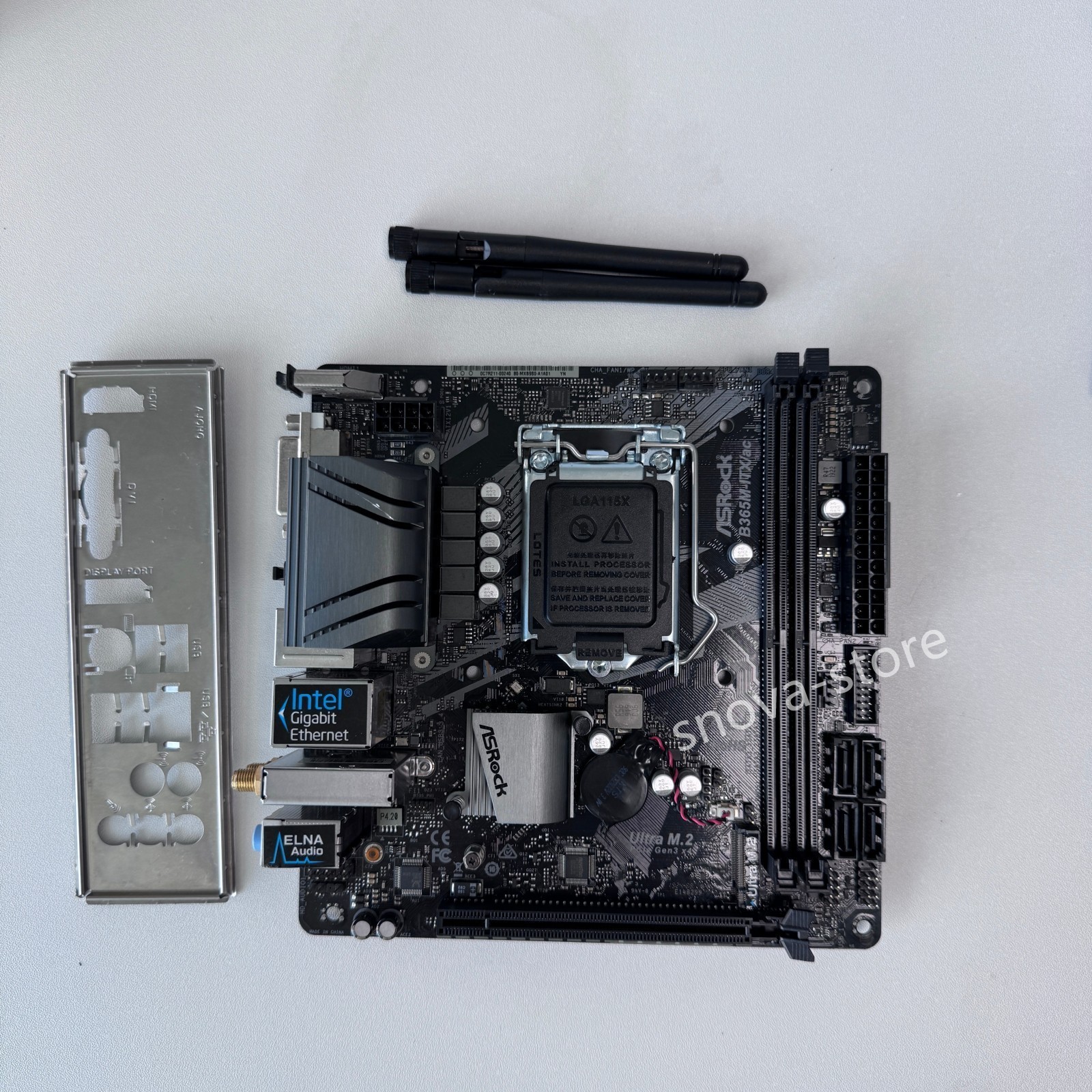  ASRock B365M-ITX/ac LGA 1151 (300 Series) Intel B365 Mini ITX Intel Motherboard