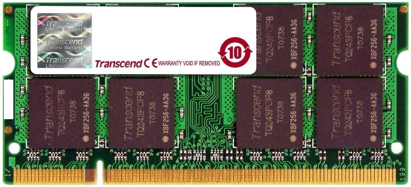 2GB 4GB 6GB 8GB Transcend JetMEMORY DDR2 SO-DIMM CL5 667 800 PC2-5300S PC2-6400S