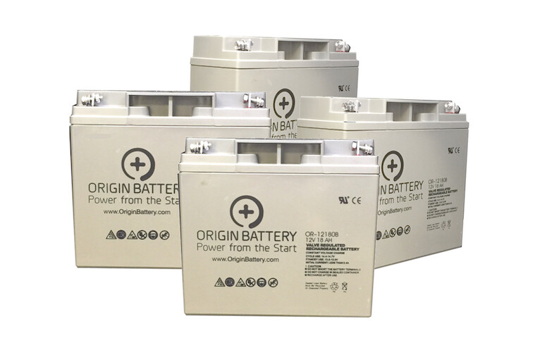 APC SU24XLBP Battery Replacement Kit - 4 Pack 12V 18AH AGM w/2 Year WRTY