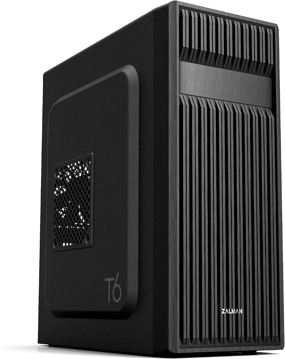 Zalman T6 ATX Mid Tower Computer PC Case, Pre-Installed 120Mm Fan, 5.25 ODD