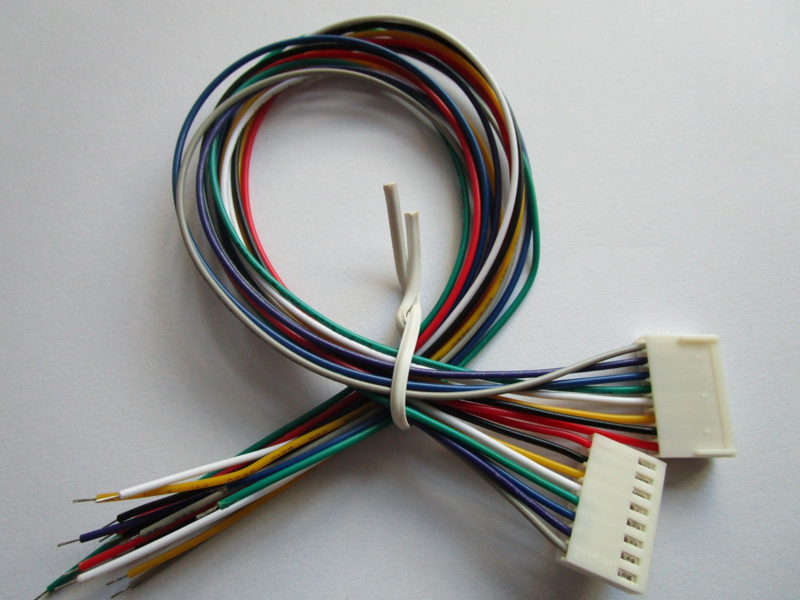 200 pcs 2510 2.54mm Pitch 8Pin Female Connector with 26AWG 300mm Leads Cable New