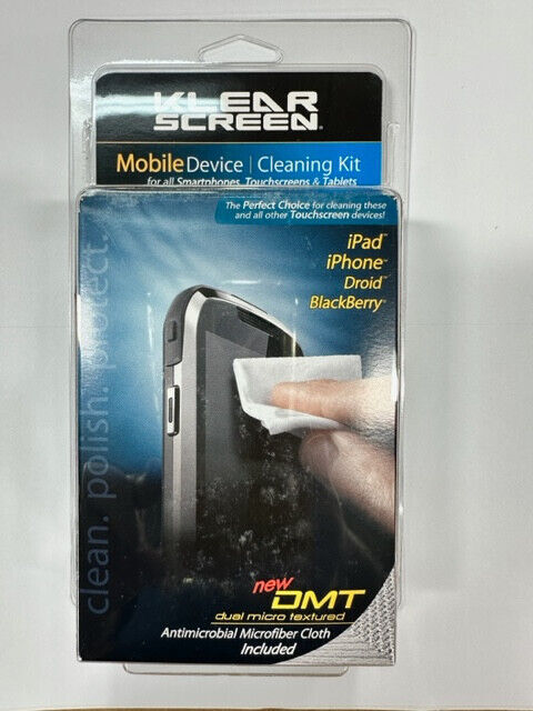 2-Pack Klear Screen Mobility Kit - CLEANING KIT FOR SMARTPHONES, & TOUCHSCREENS